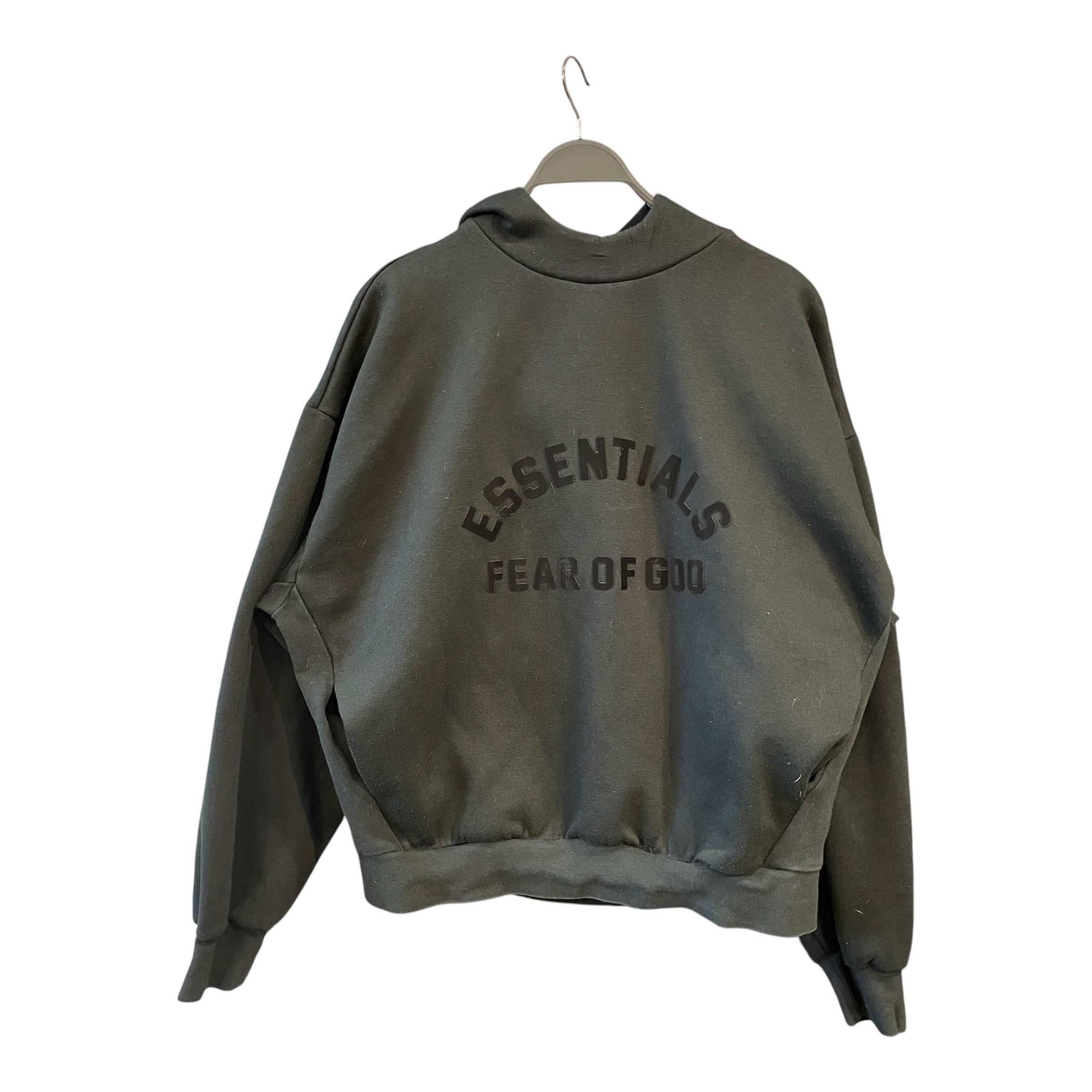 FOG ESSENTIALS/Hoodie/M/Cotton/BLK/ view 1