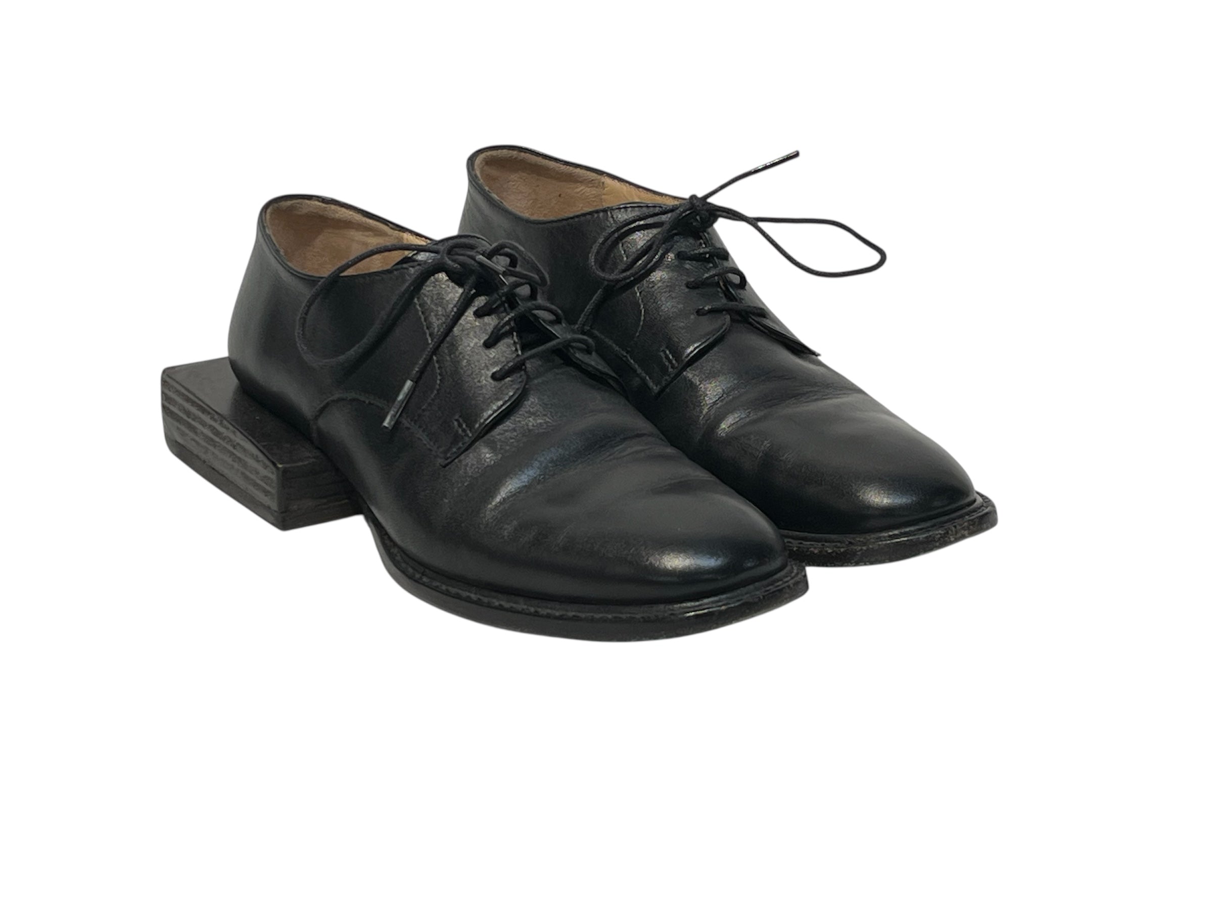 JACQUEMUS/Dress Shoes/EU 35/Leather/BLK/unique heel view 1