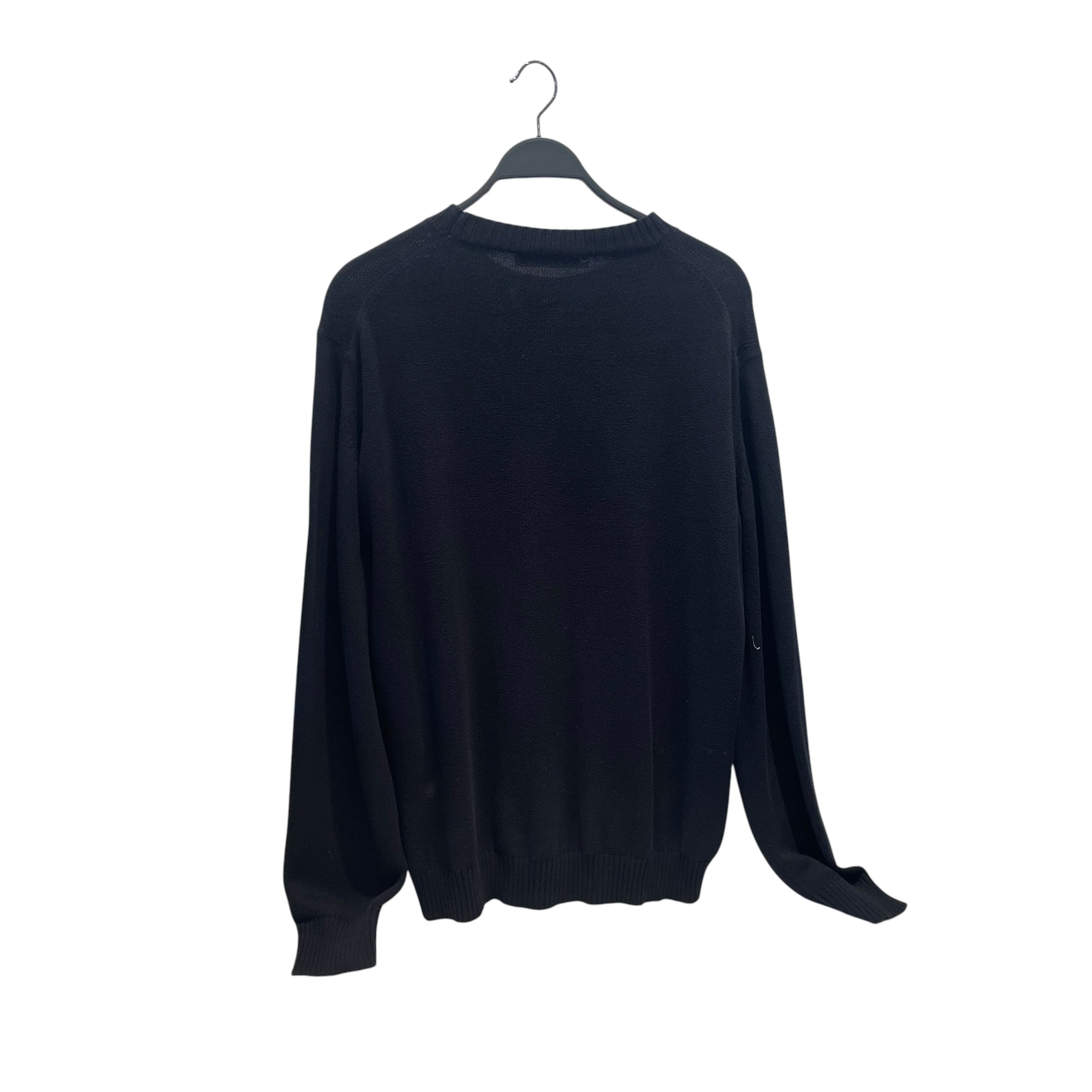 VERSACE/Sweater/54/BLK/GV Signature Logo view 2