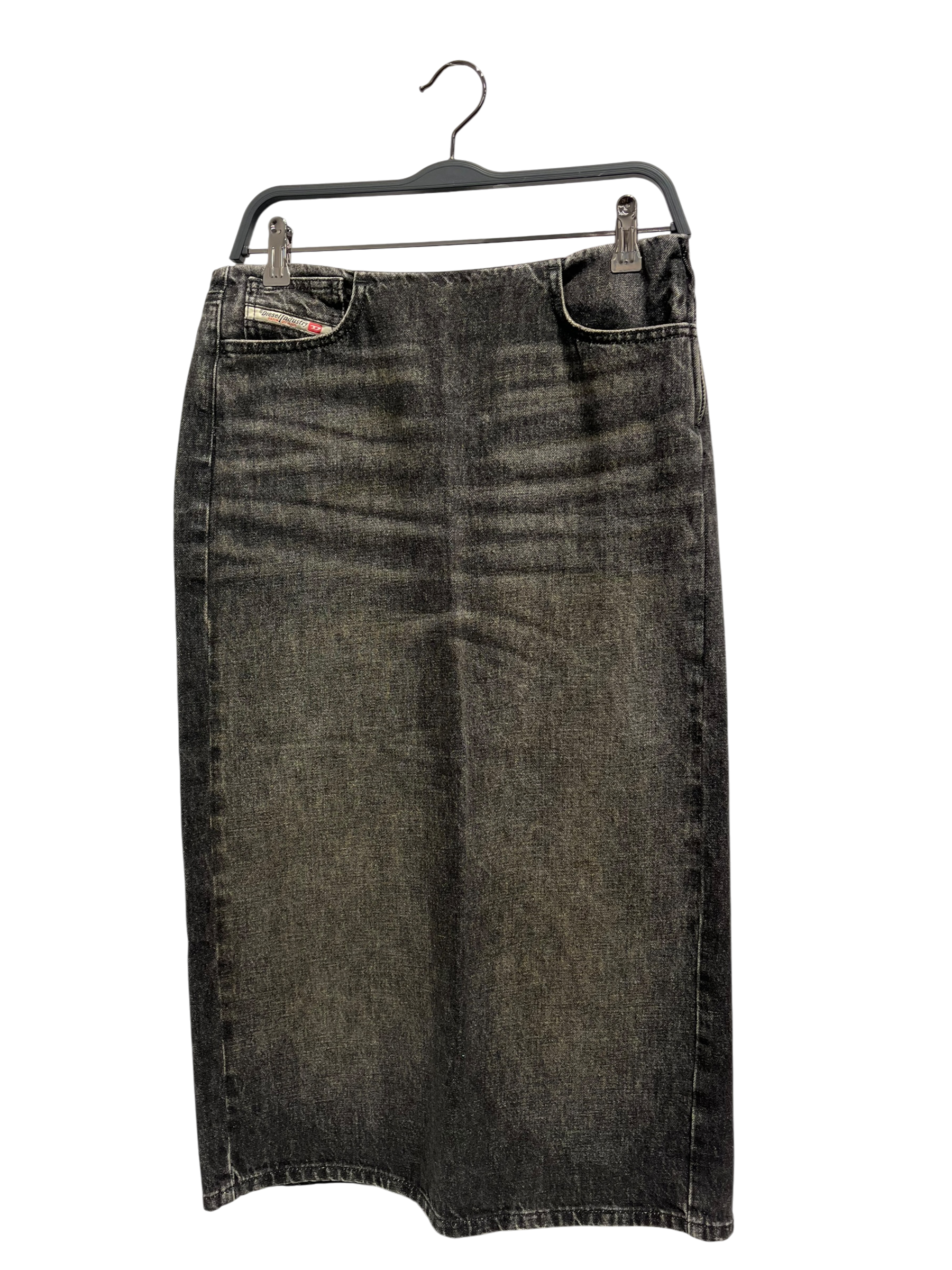 DIESEL/Long Skirt/27/Denim/GRY/ view 2