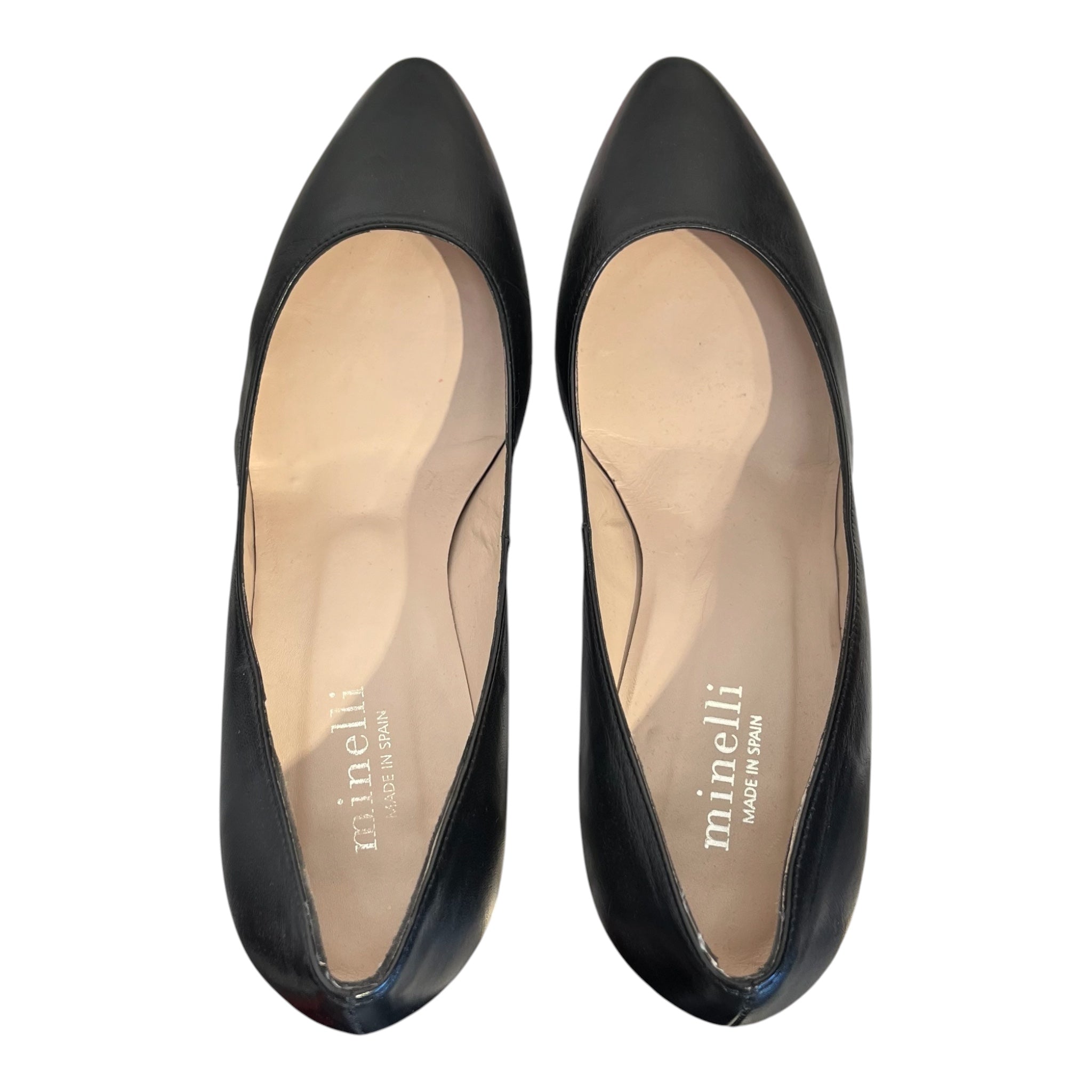 MINELLI/Heels/US 7/Leather/BLK/ view 3