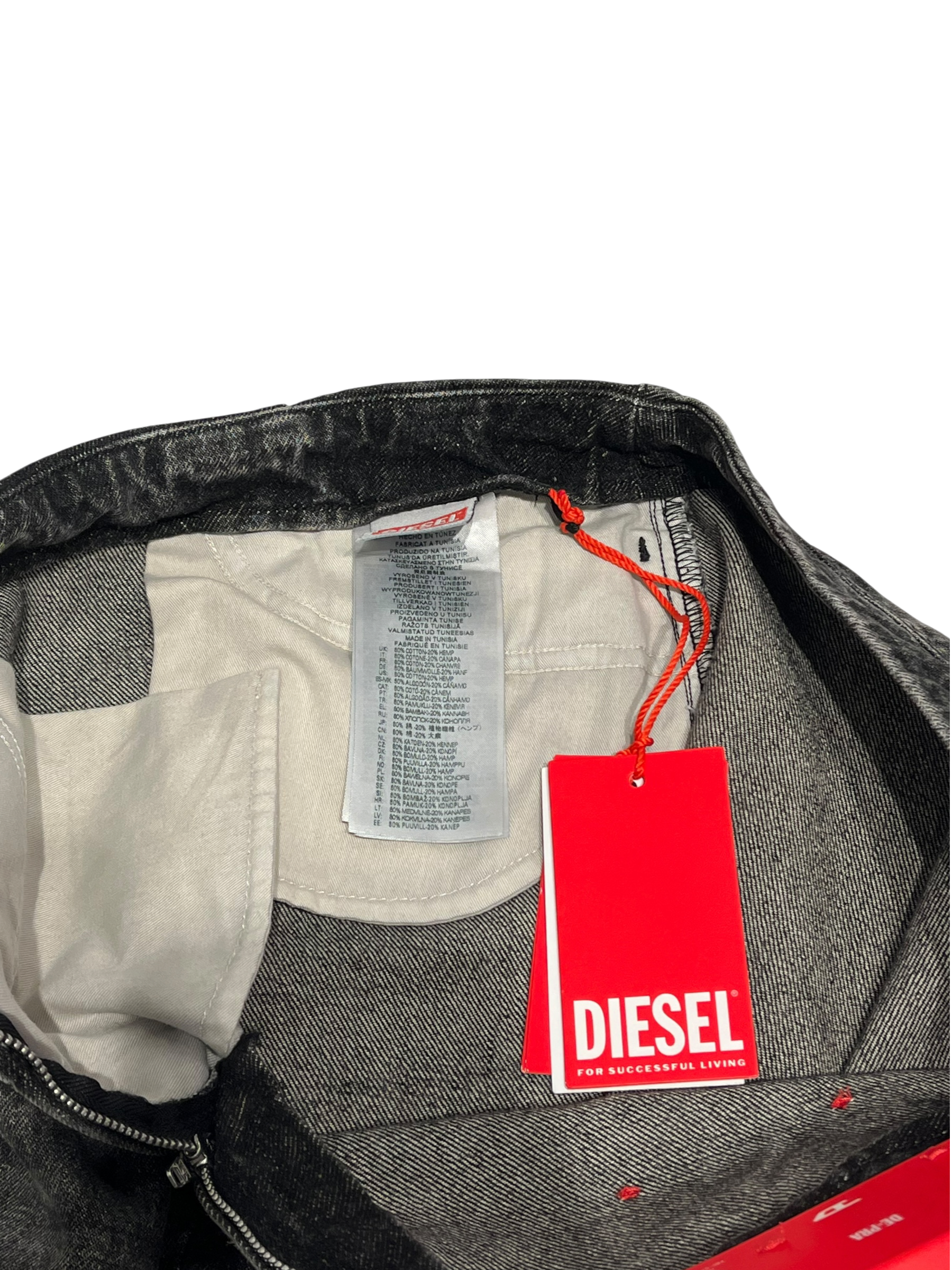 DIESEL/Long Skirt/27/Denim/GRY/ view 5