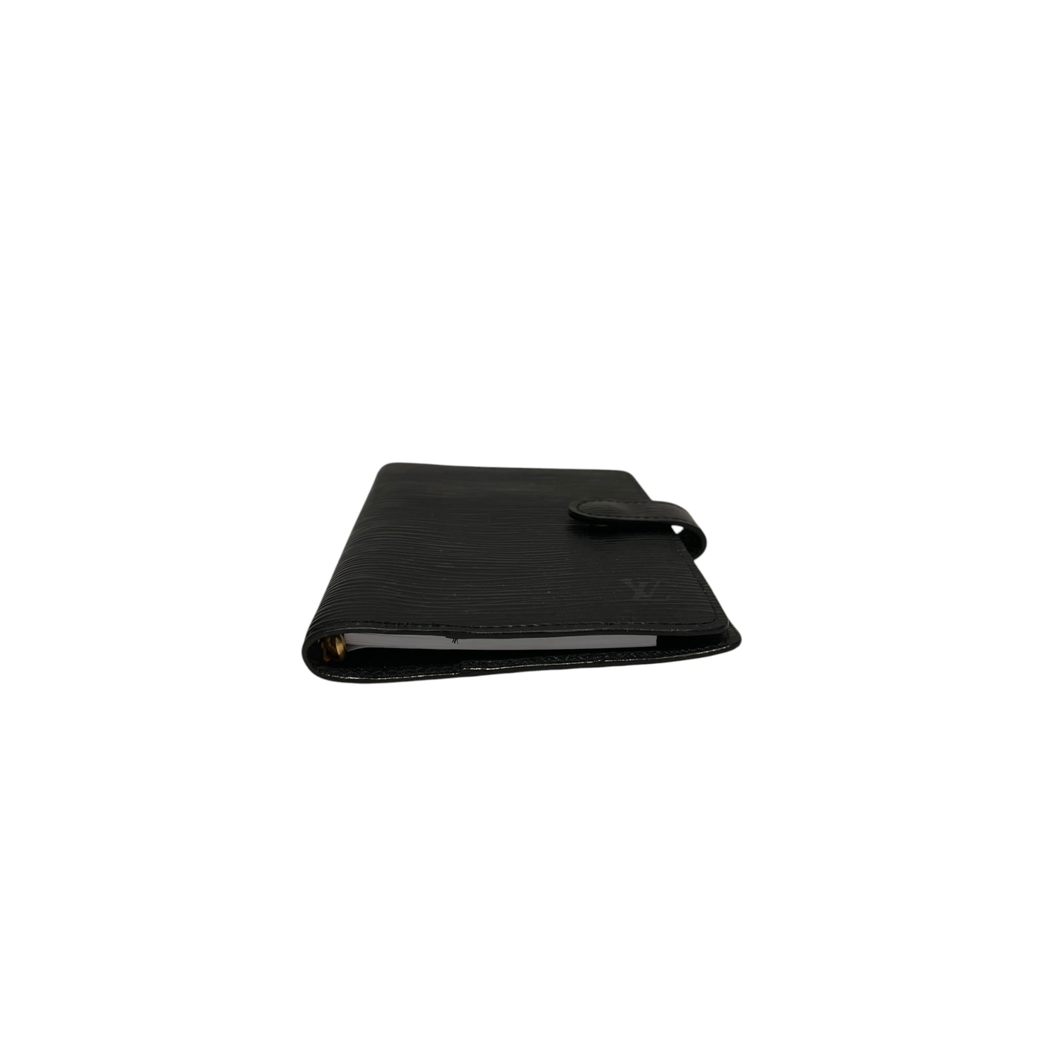 LOUIS VUITTON/Planner Cover/Leather/BLK/M's/ADDRESS BOOK view 3