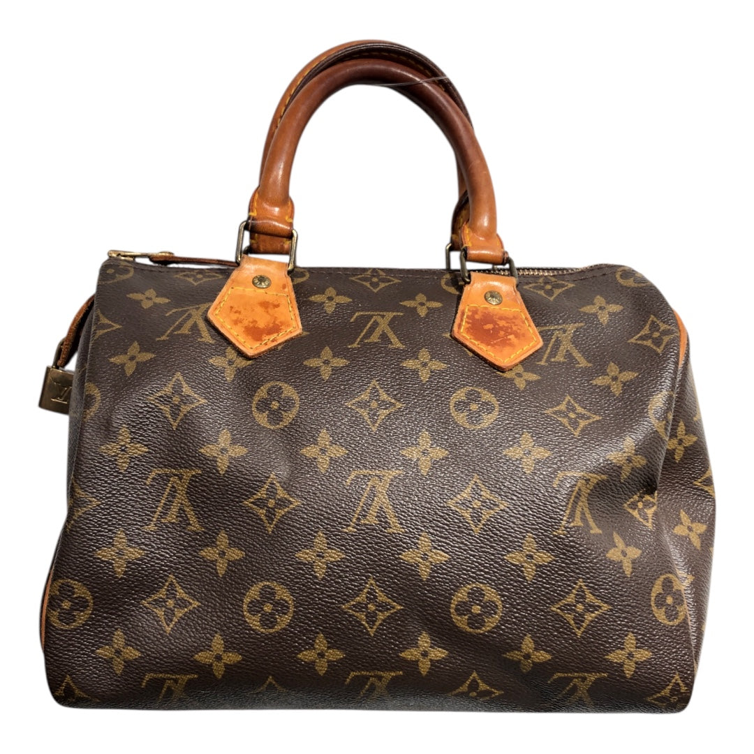 LOUIS VUITTON/Hand Bag/Monogram/Leather/BRW/Monogram Handbag view 2