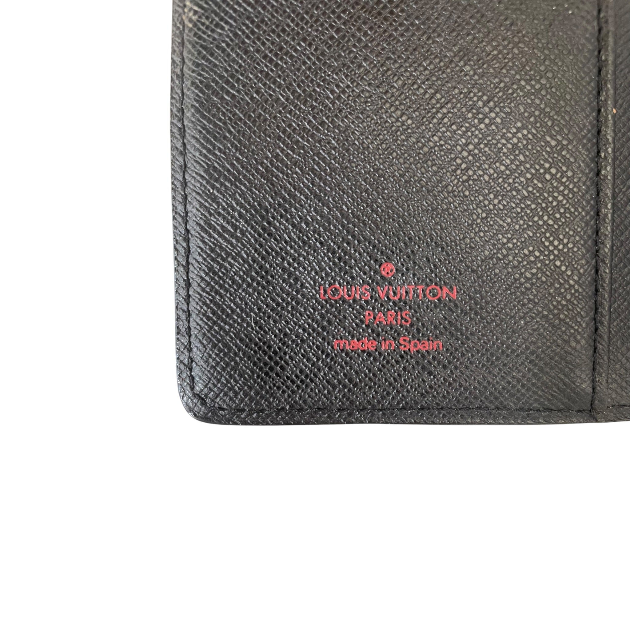 LOUIS VUITTON/Planner Cover/Leather/BLK/M's/ADDRESS BOOK view 5
