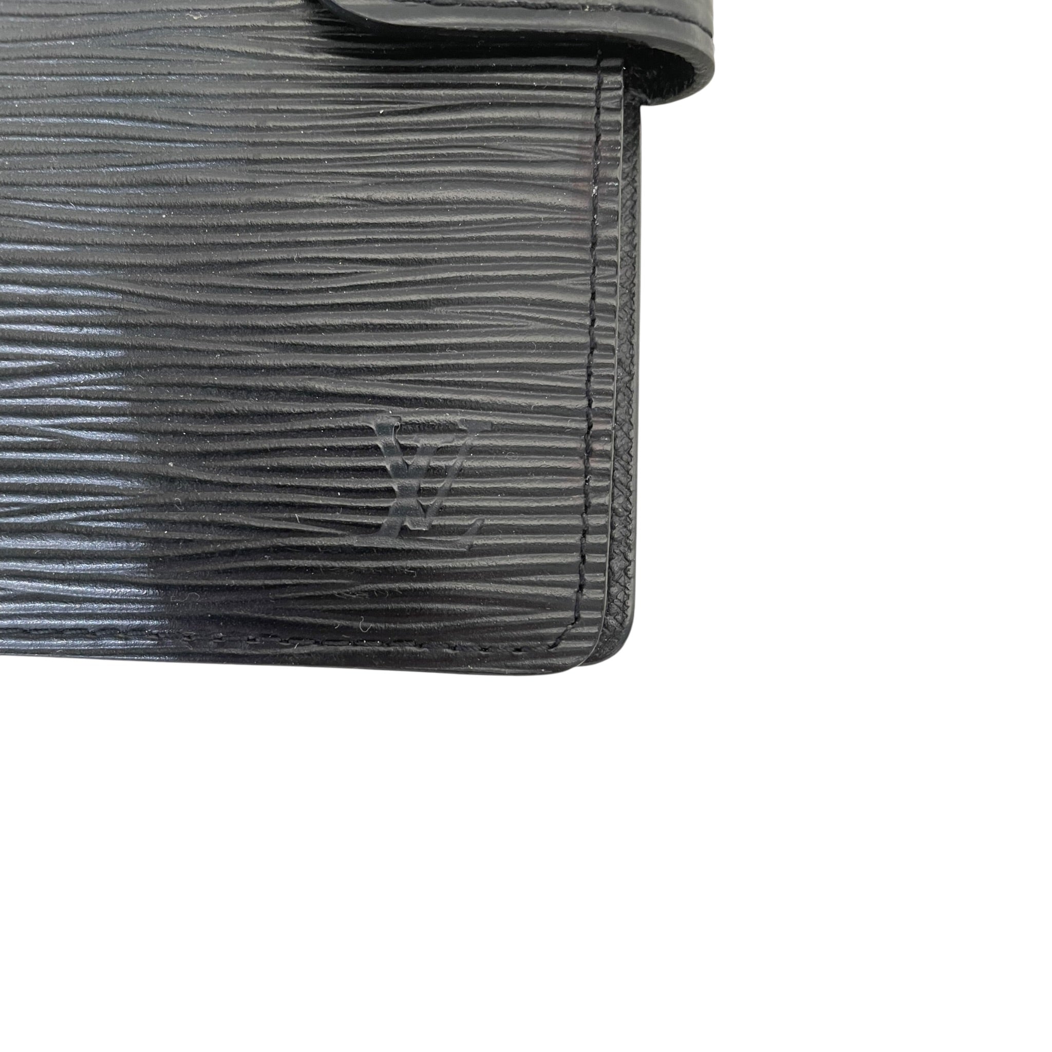 LOUIS VUITTON/Planner Cover/Leather/BLK/M's/ADDRESS BOOK view 6