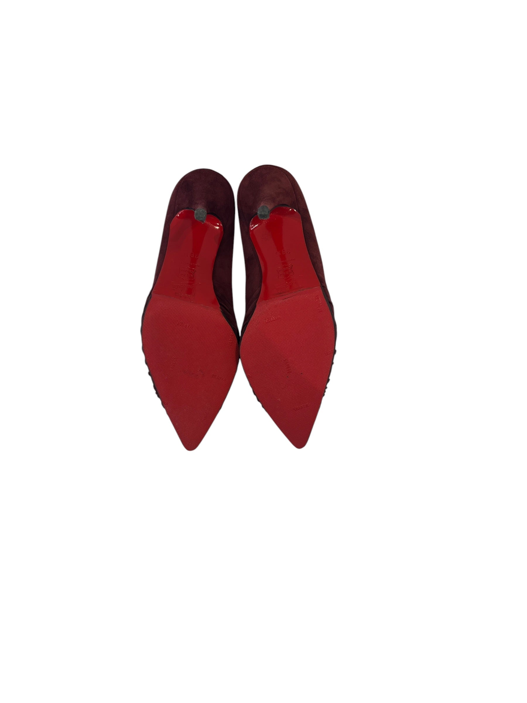 Christian Louboutin/Heels/EU 39.5/BRD/GREISSIMO RUCHED PUMP view 3