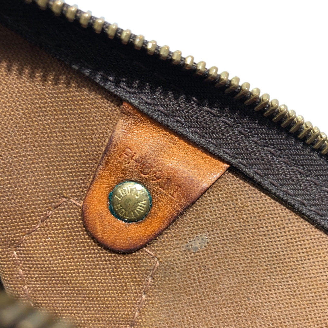 LOUIS VUITTON/Hand Bag/Monogram/Leather/BRW/Monogram Handbag view 11