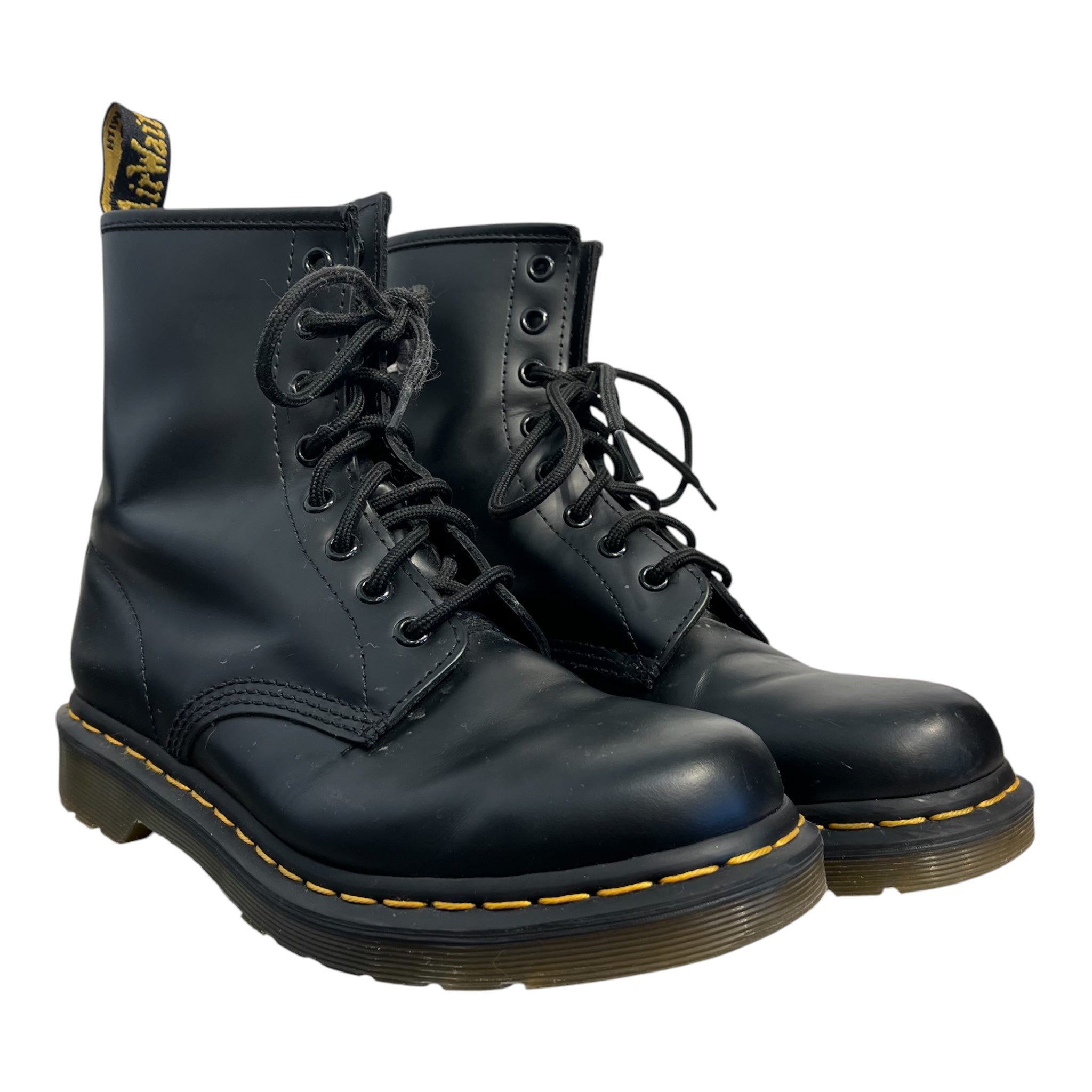 Dr.Martens/Lace Up Boots/US 8/Leather/BLK/LACE UP BOOTS view 1