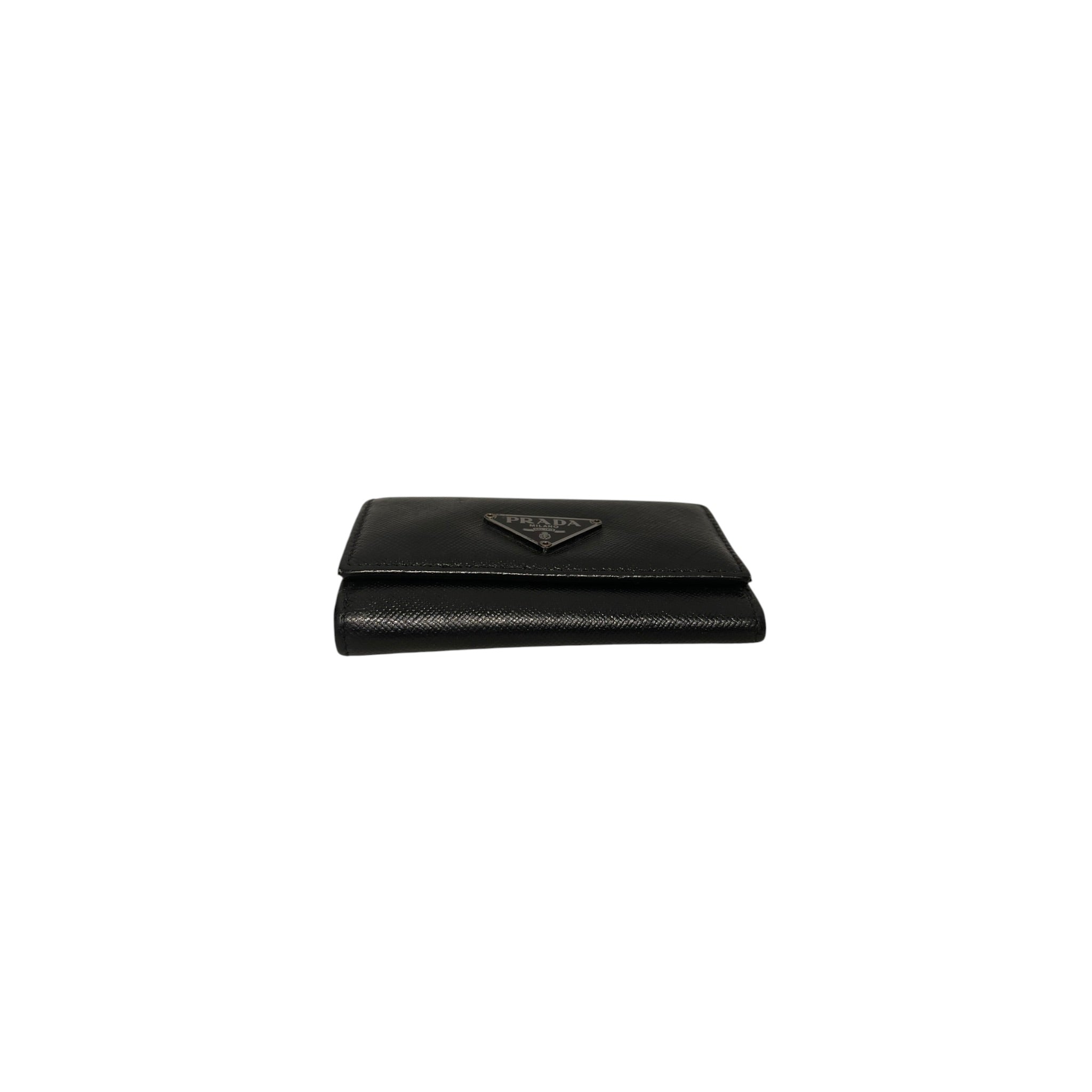 PRADA/Key Holder/Leather/BLK/M's/SMALL KEY CASE view 3