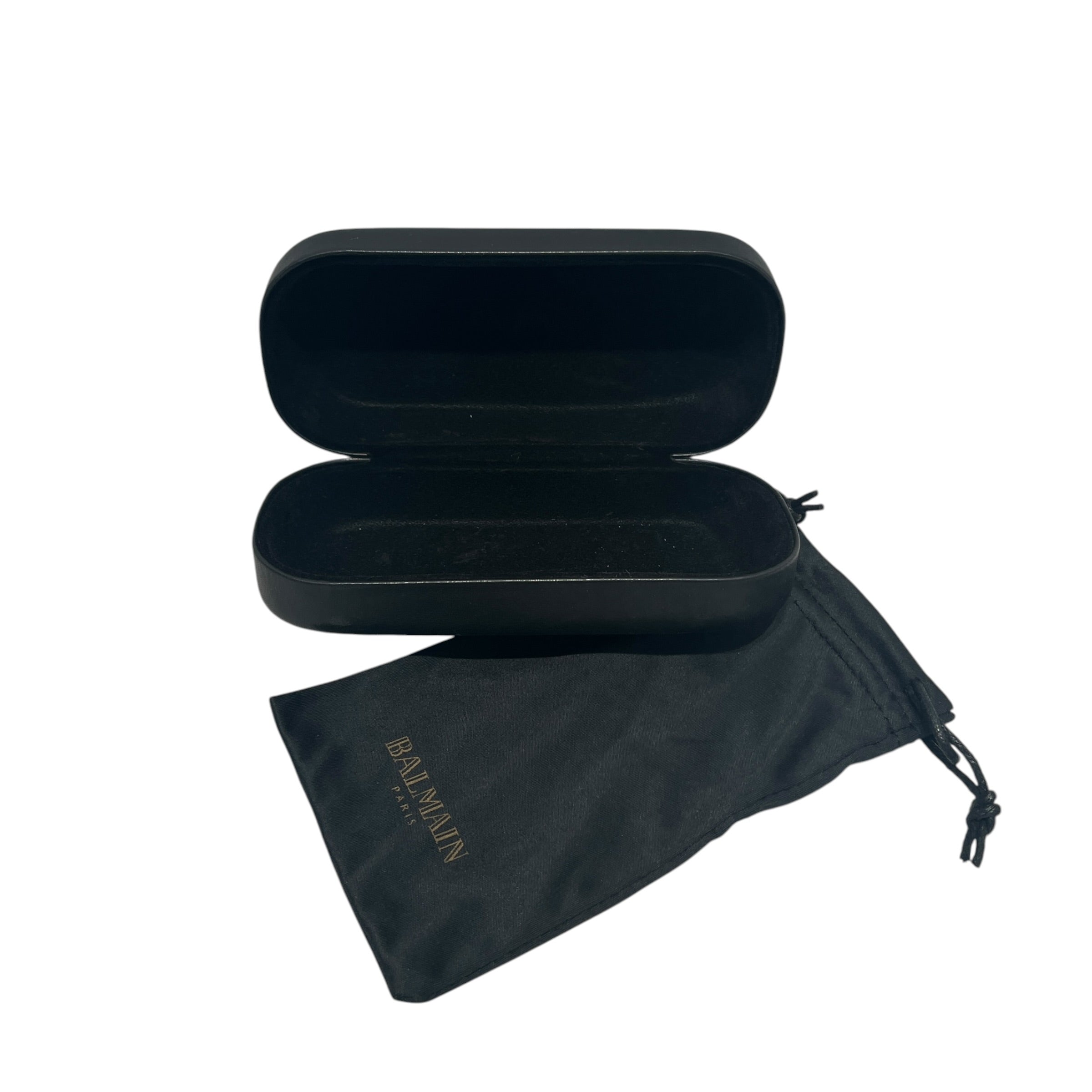 BALMAIN/Sunglasses/Celluloid/BLK/L's/ROUND/SILVER BAR view 8
