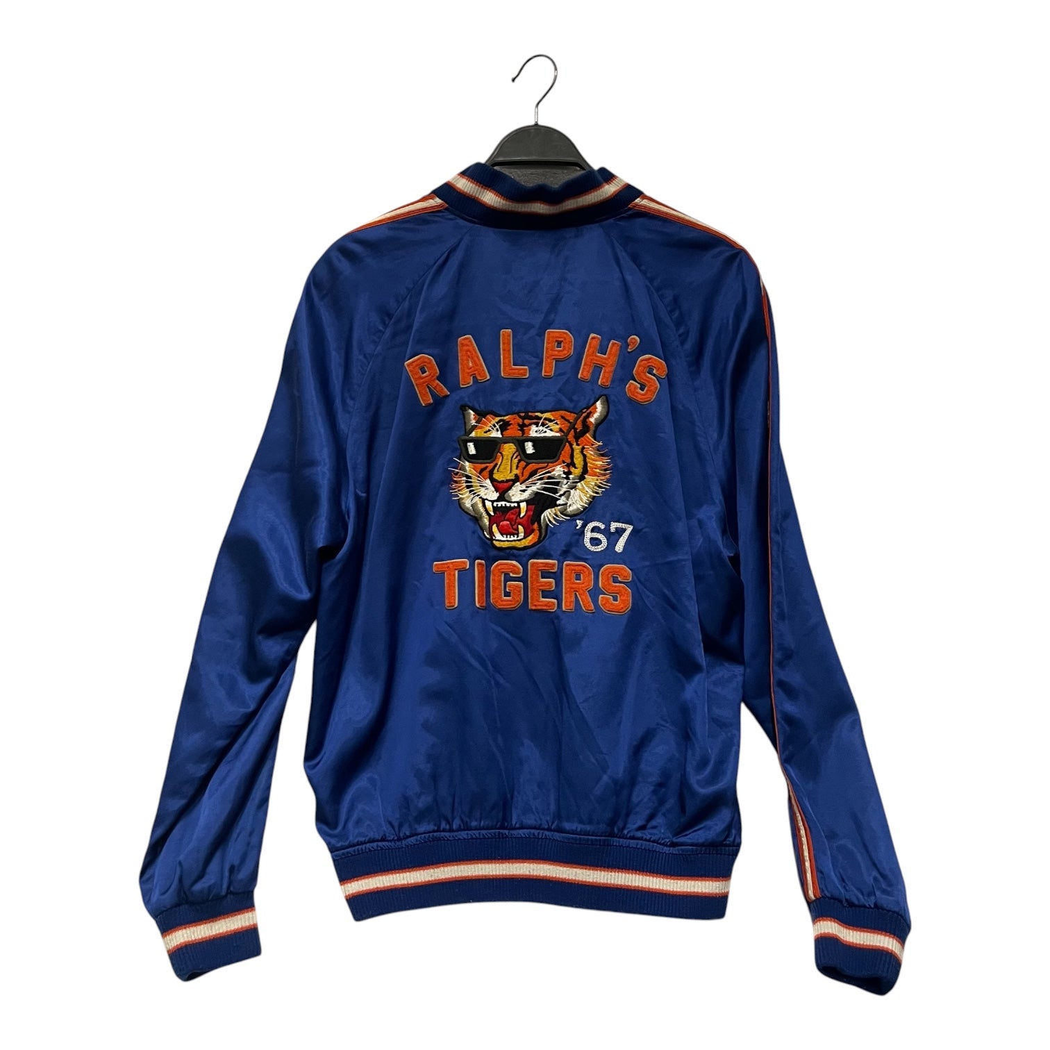 POLO RALPH LAUREN/Quilted Jkt/L/Nylon/BLU/tiger view 2