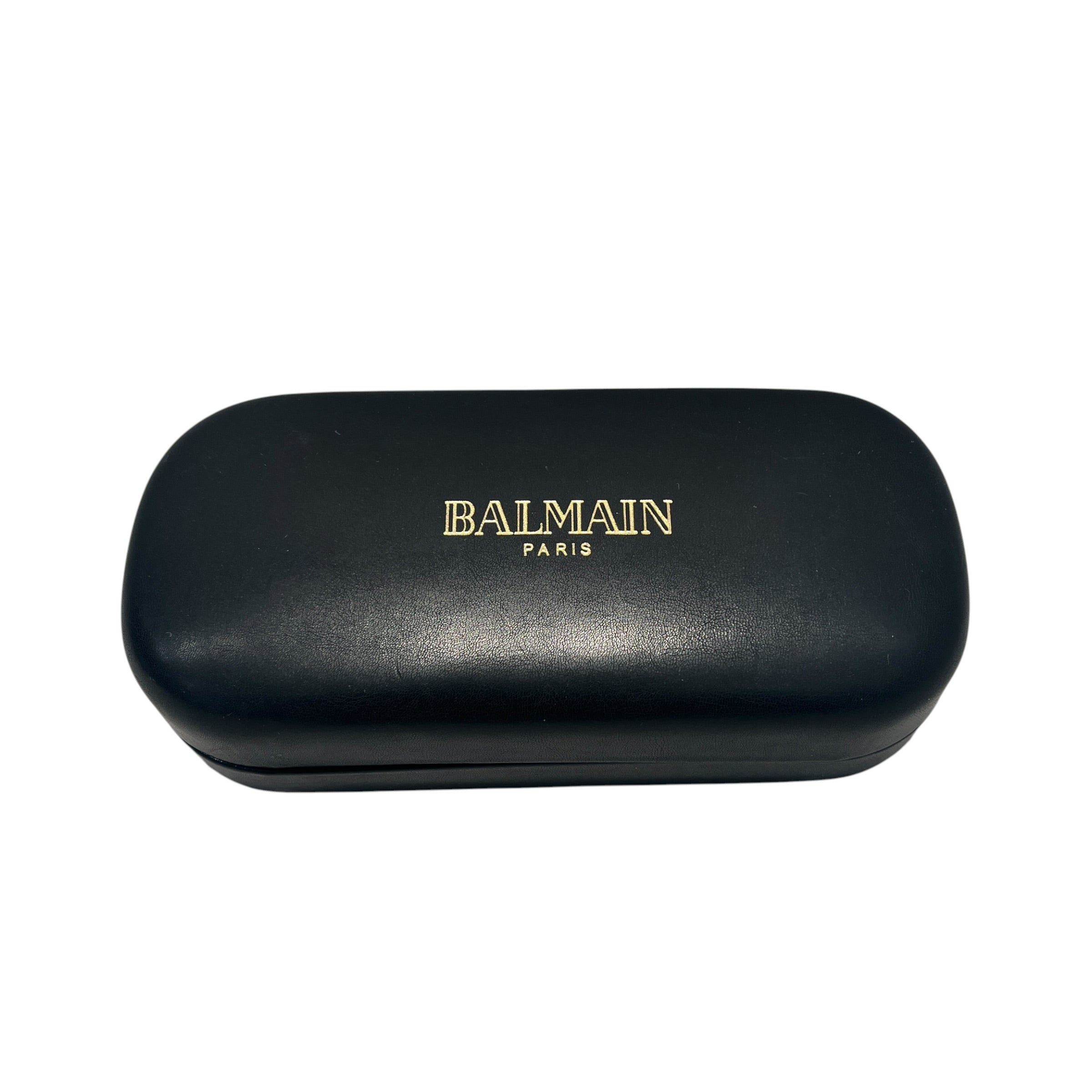 BALMAIN/Sunglasses/Celluloid/BLK/L's/ROUND/SILVER BAR view 7