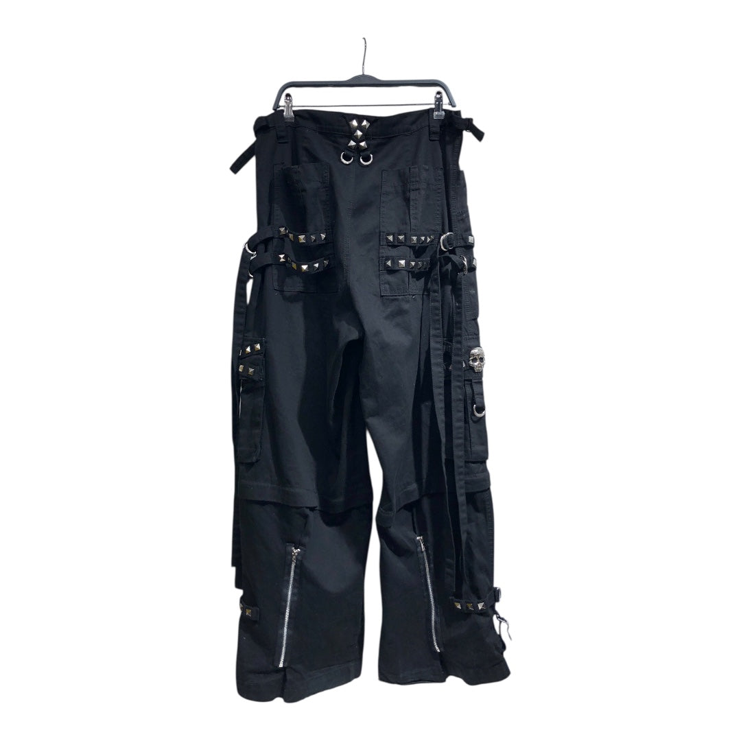 TRIPP NYC/Bottoms/L/Denim/BLK/Cutoff w/ SKulls view 2