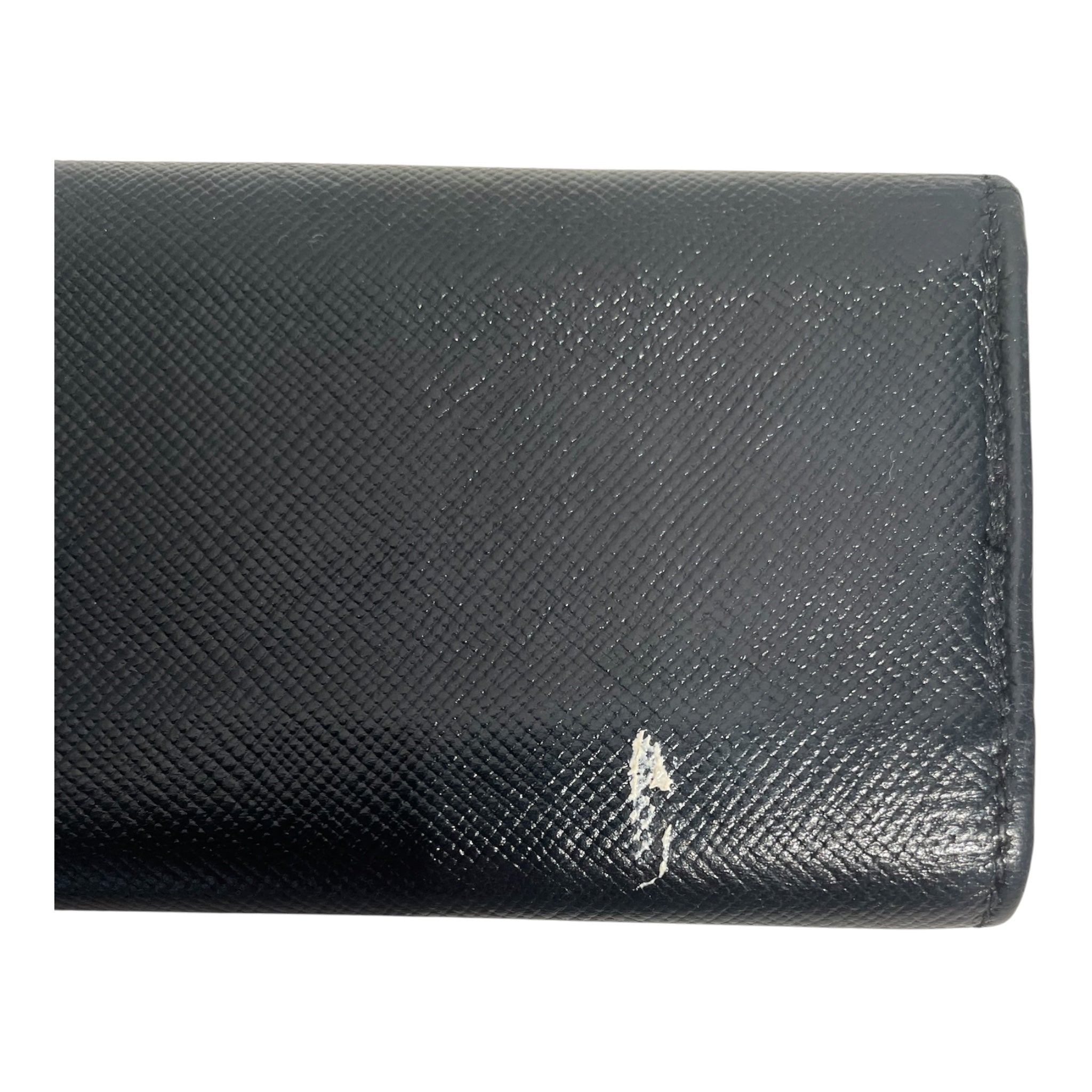 PRADA/Key Holder/Leather/BLK/M's/SMALL KEY CASE view 8