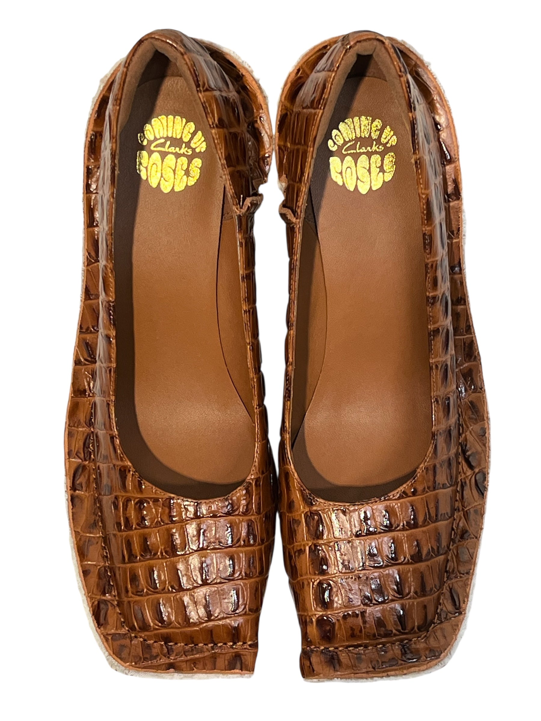 MARTINE ROSE/Clarks/Heels/US 10/Animal Pattern/Leather/BRW/ view 3