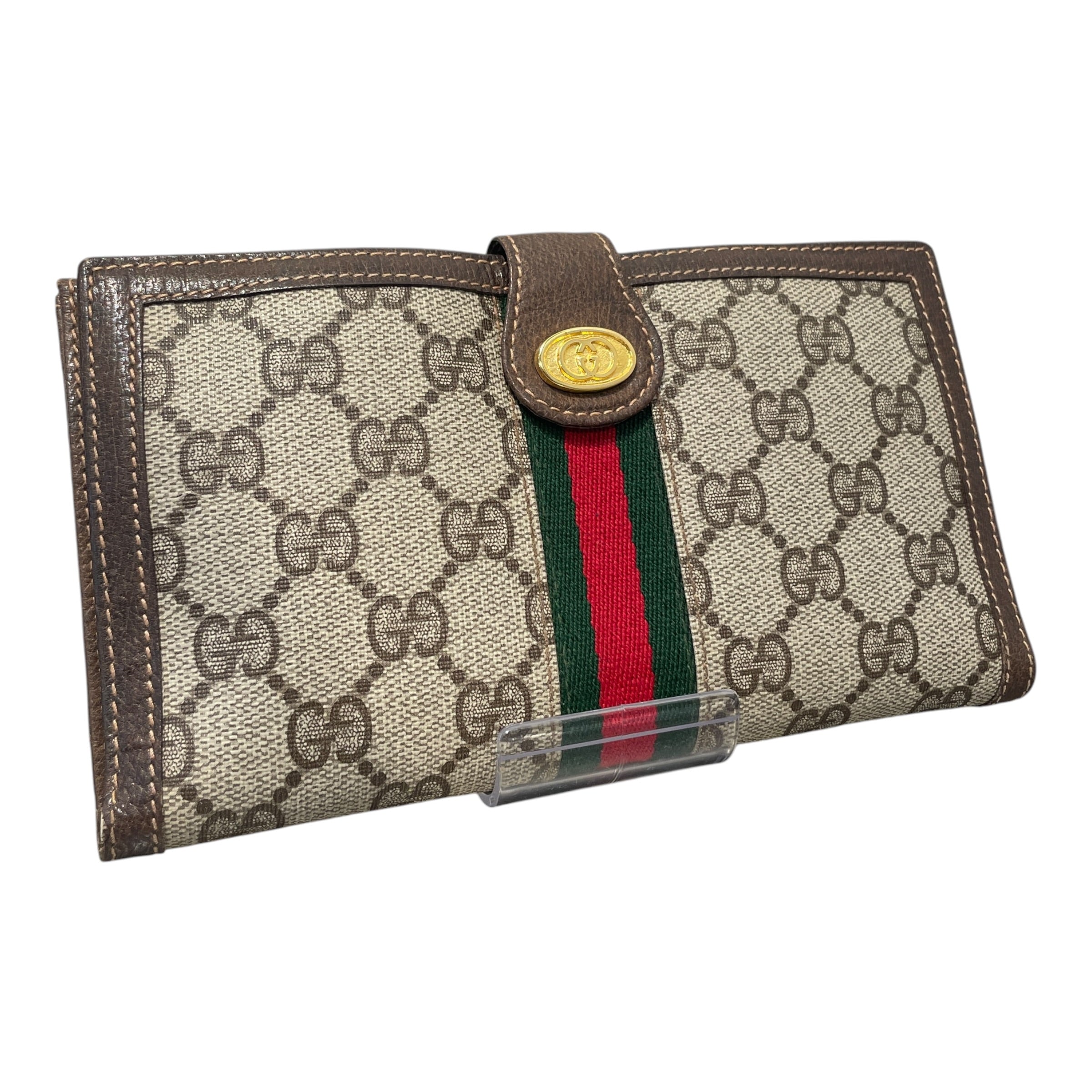 GUCCI/Long Wallet/Monogram/Leather/MLT/L's/Shery Bifold Wallet view 1