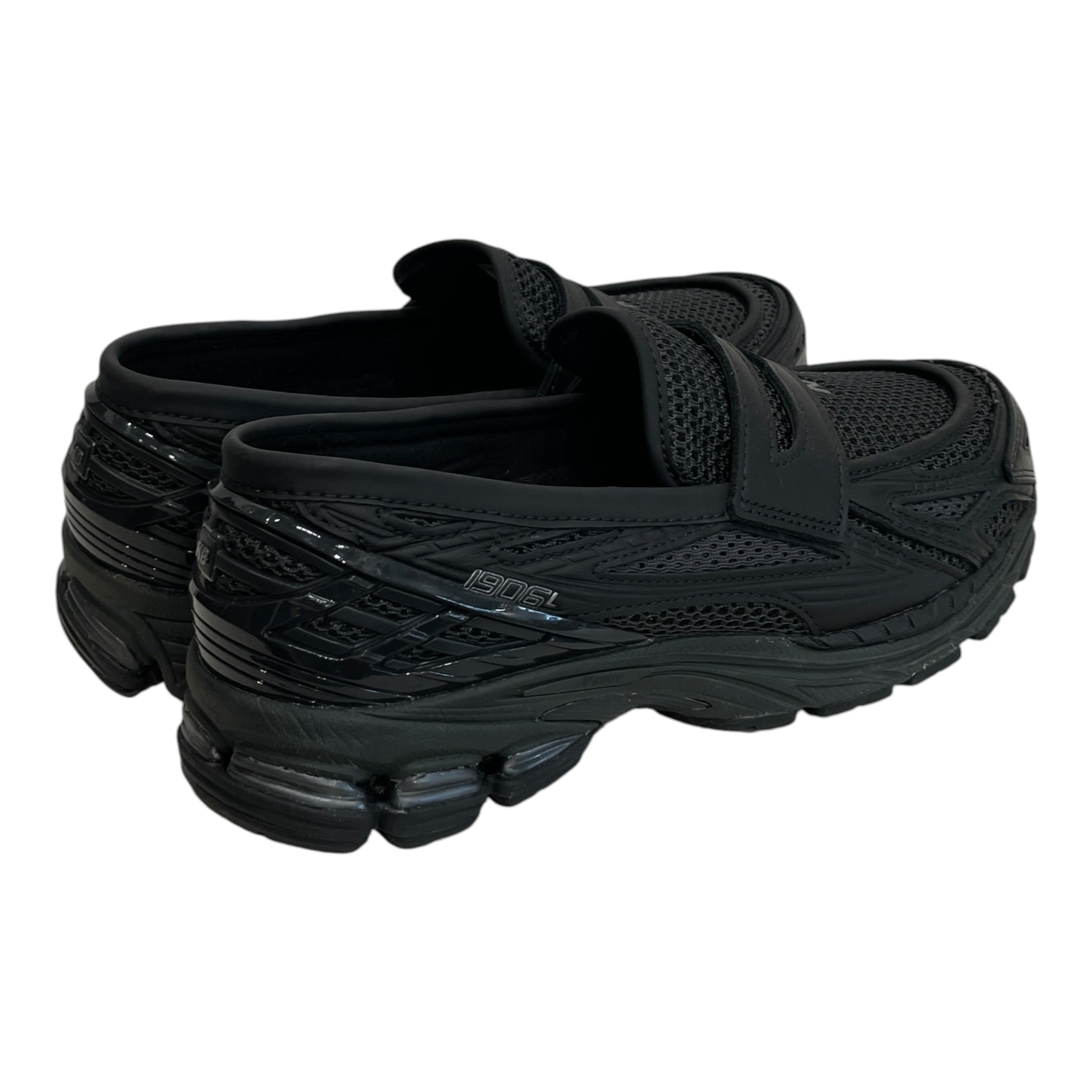 NEW BALANCE/Low-Sneakers/US 9.5/Polyester/BLK/SNEAKER LOAFER view 2