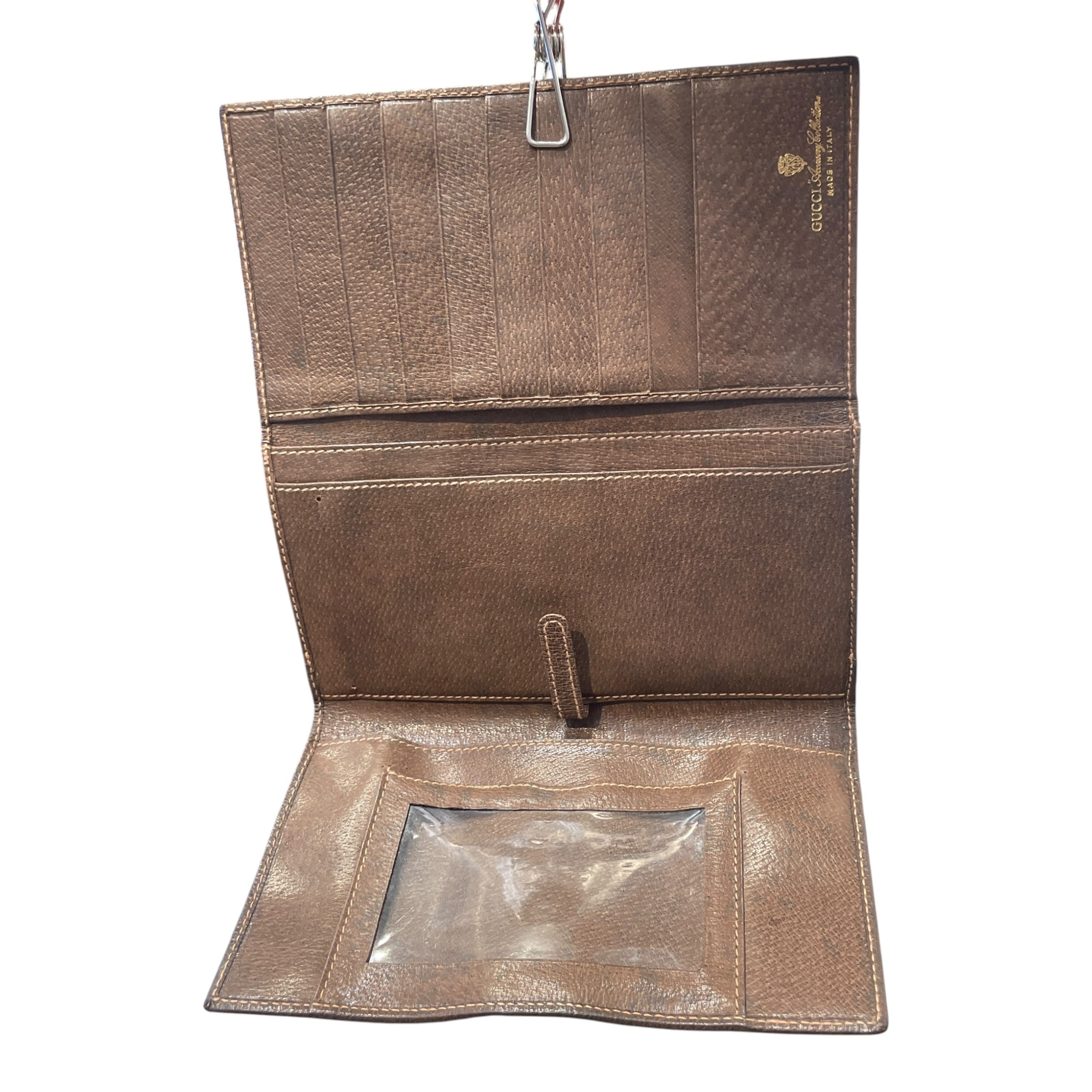 GUCCI/Long Wallet/Monogram/Leather/MLT/L's/Shery Bifold Wallet view 3
