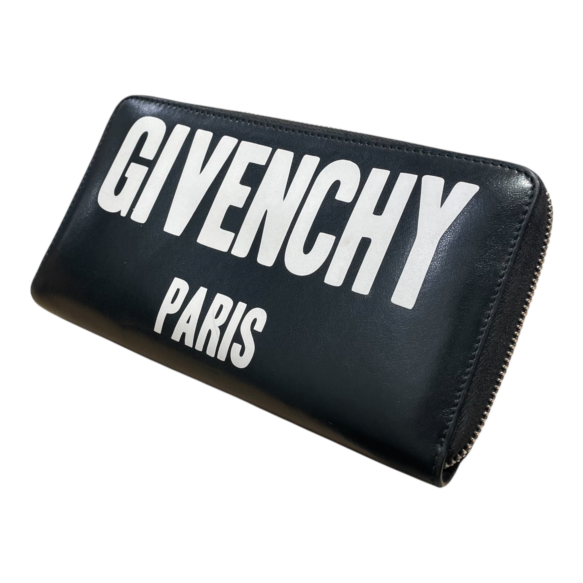 GIVENCHY/Long Wallet/Leather/BLK/PARIS view 1