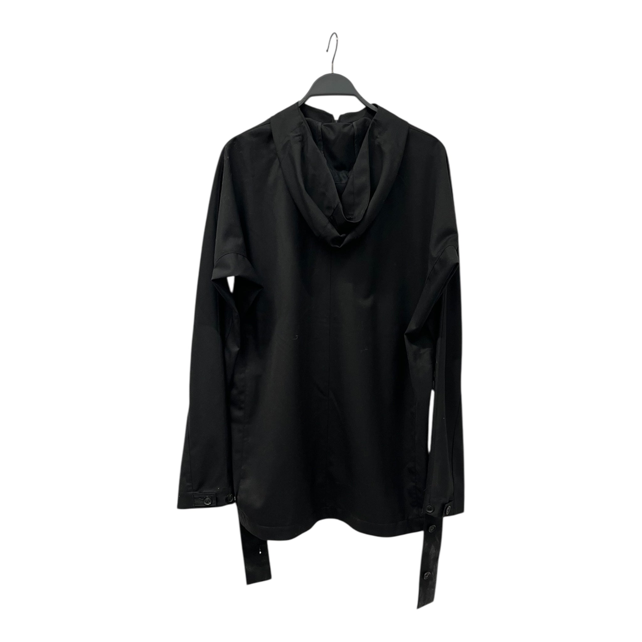 Y-3/Jacket/L/Cotton/BLK/built in 3 stripe belt view 2