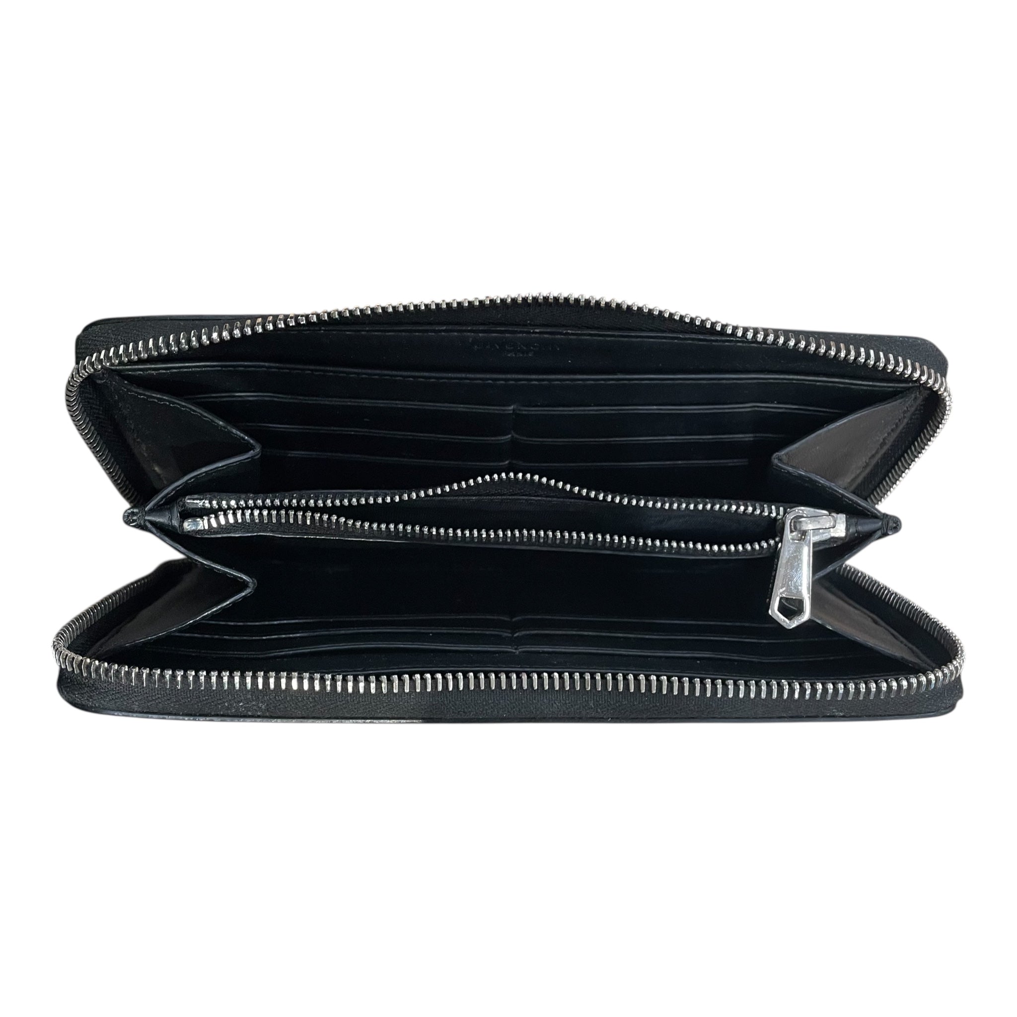 GIVENCHY/Long Wallet/Leather/BLK/PARIS view 5