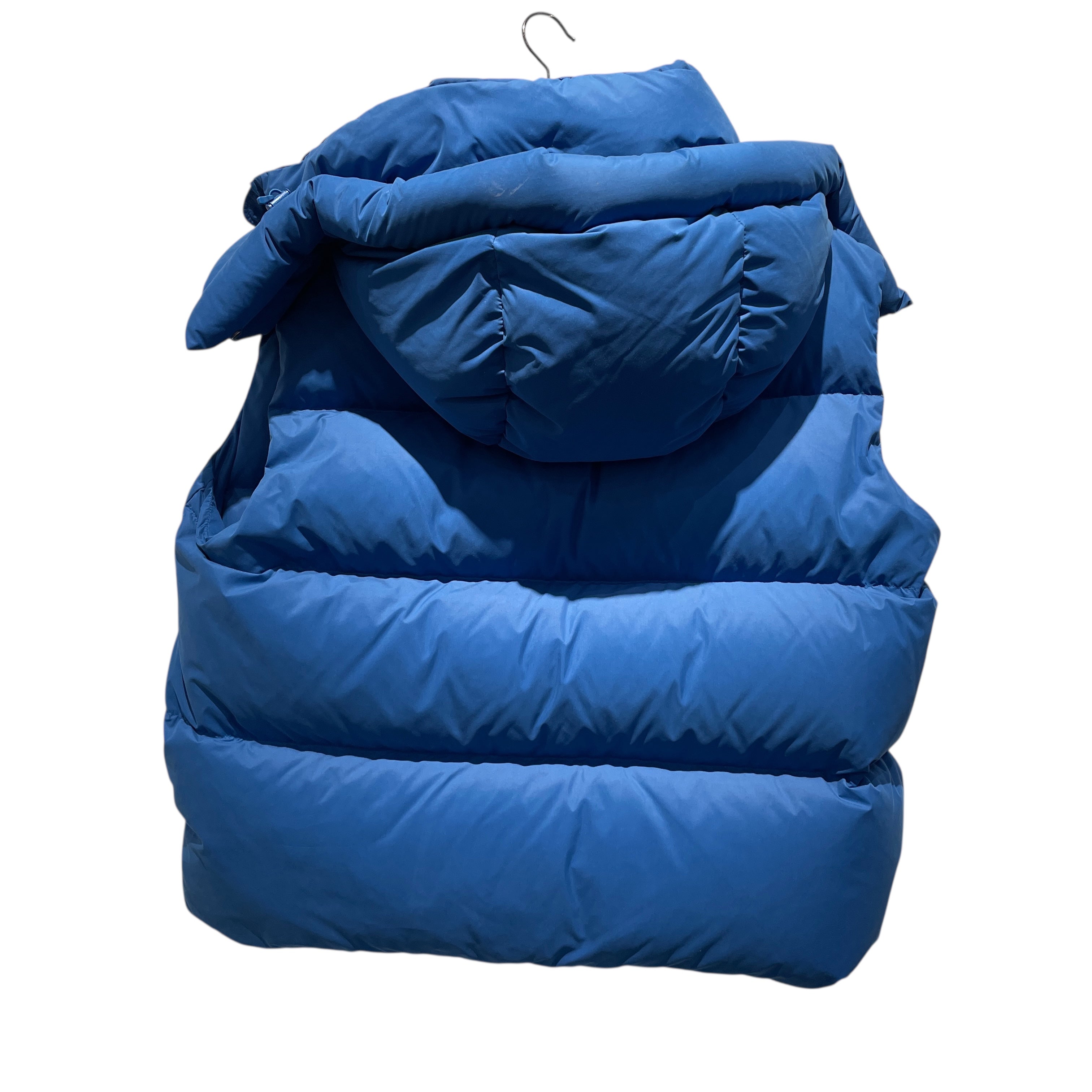 OFF-WHITE/Quilted Vest/M/Polyester/BLU/Bounce Down-Feather view 2
