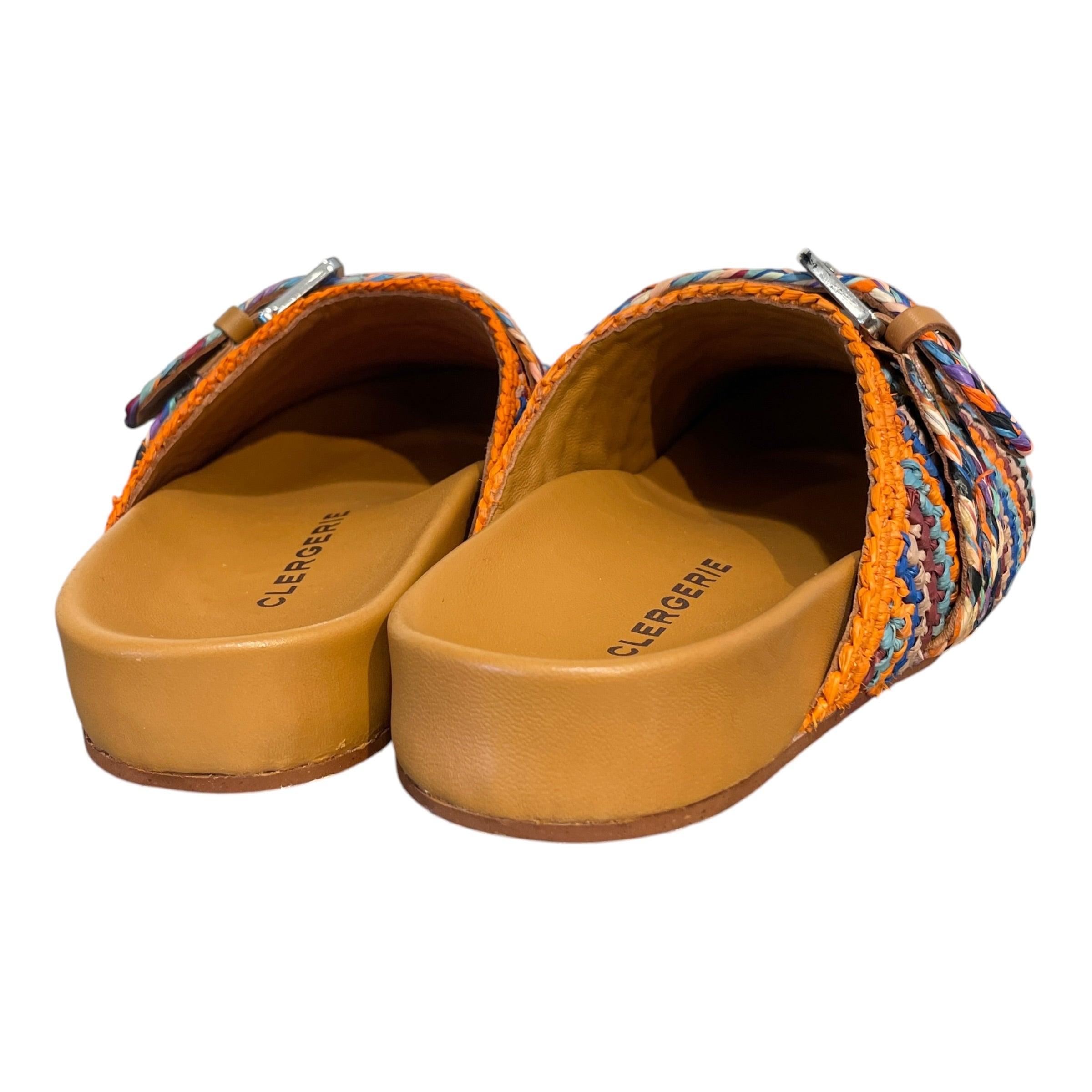 Robert Clergerie/Sandals/EU 38/Stripe/MLT/Sabot/ view 2