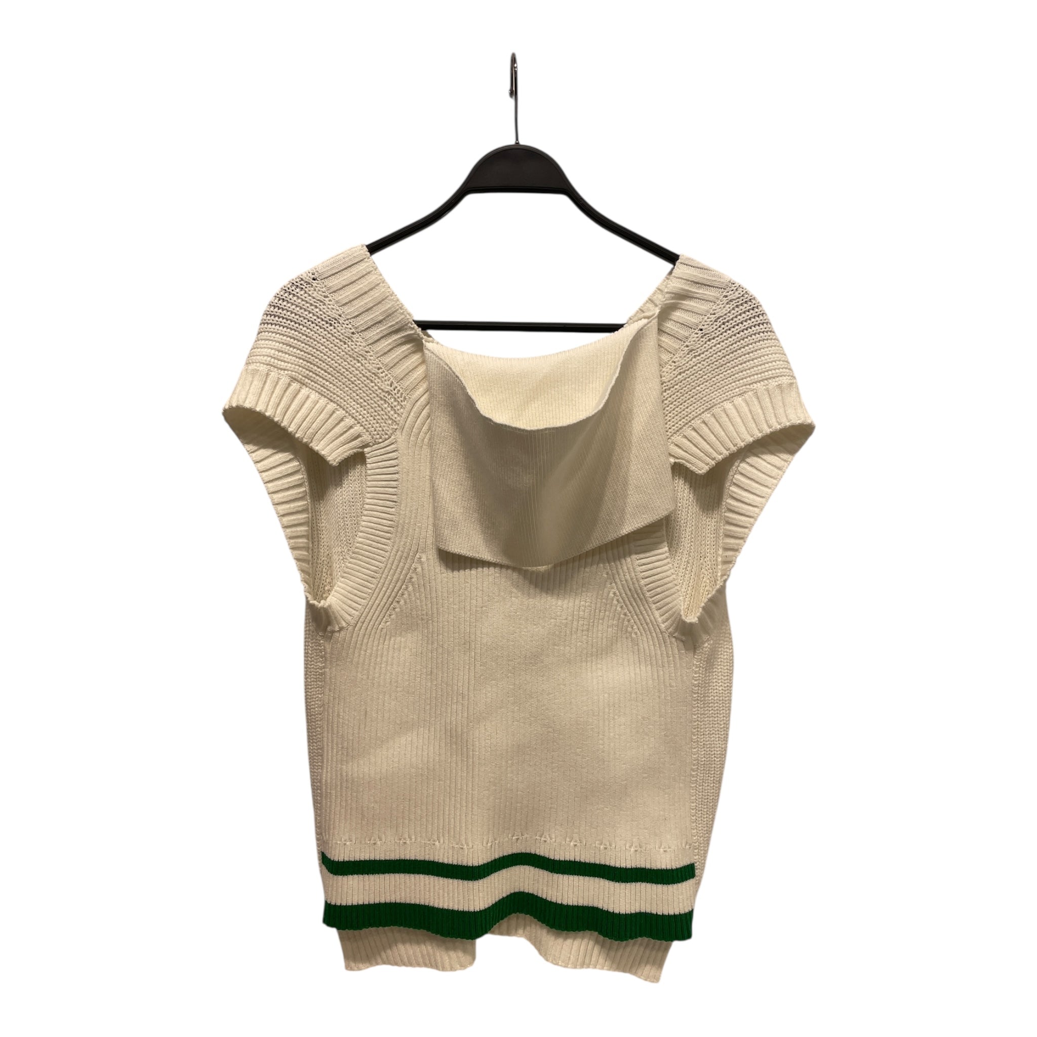 Sacai/Vest/4/Cotton/WHT/w/ tutneck view 2