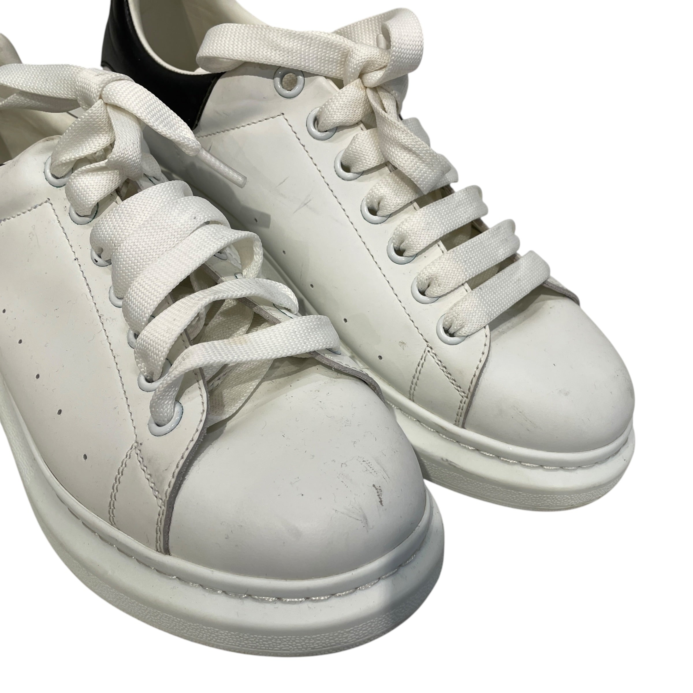 Alexander McQueen/Low-Sneakers/EU 45/Leather/WHT/476166 view 4