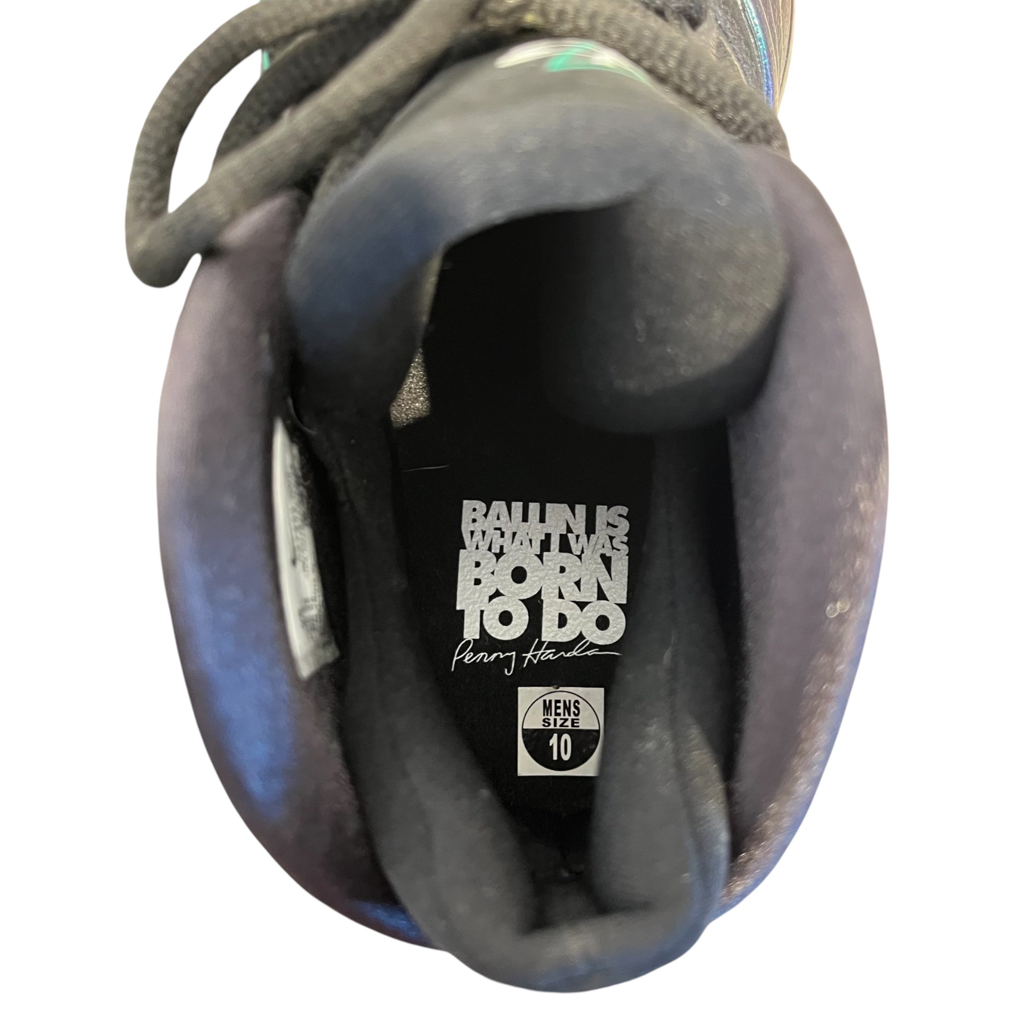 NIKE/Hi-Sneakers/US 10/BLK/nike air penny 5 view 3