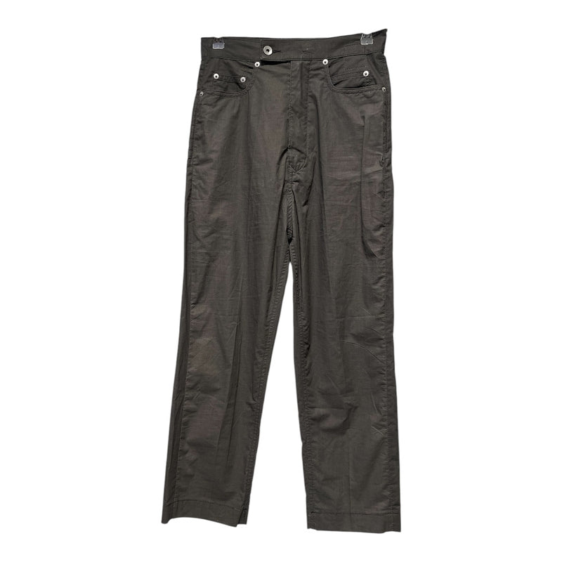 Rick Owens/Cropped Pants/14/Cotton/GRY/