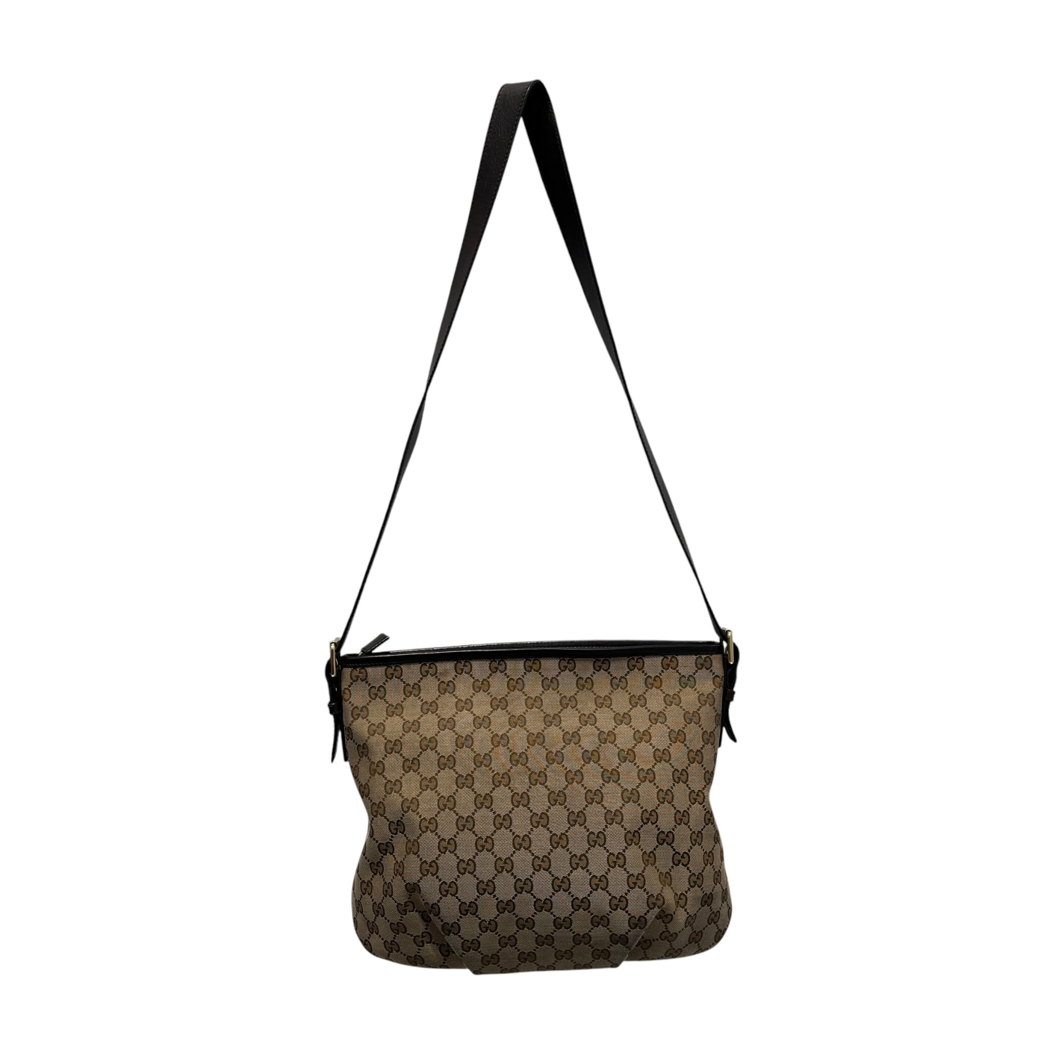 GUCCI/Bag/Leather/BRW/SHOULDER BAG view 2