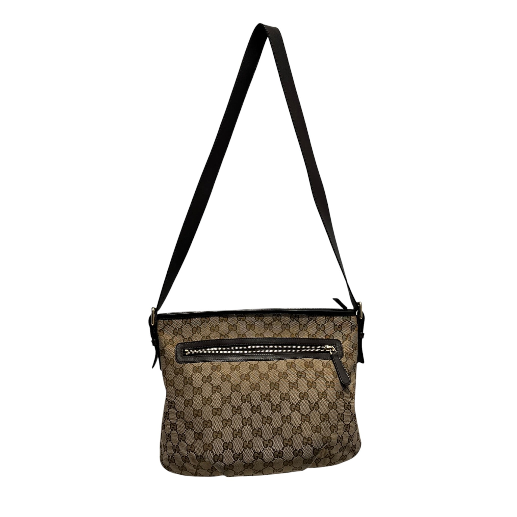GUCCI/Bag/Leather/BRW/SHOULDER BAG view 1