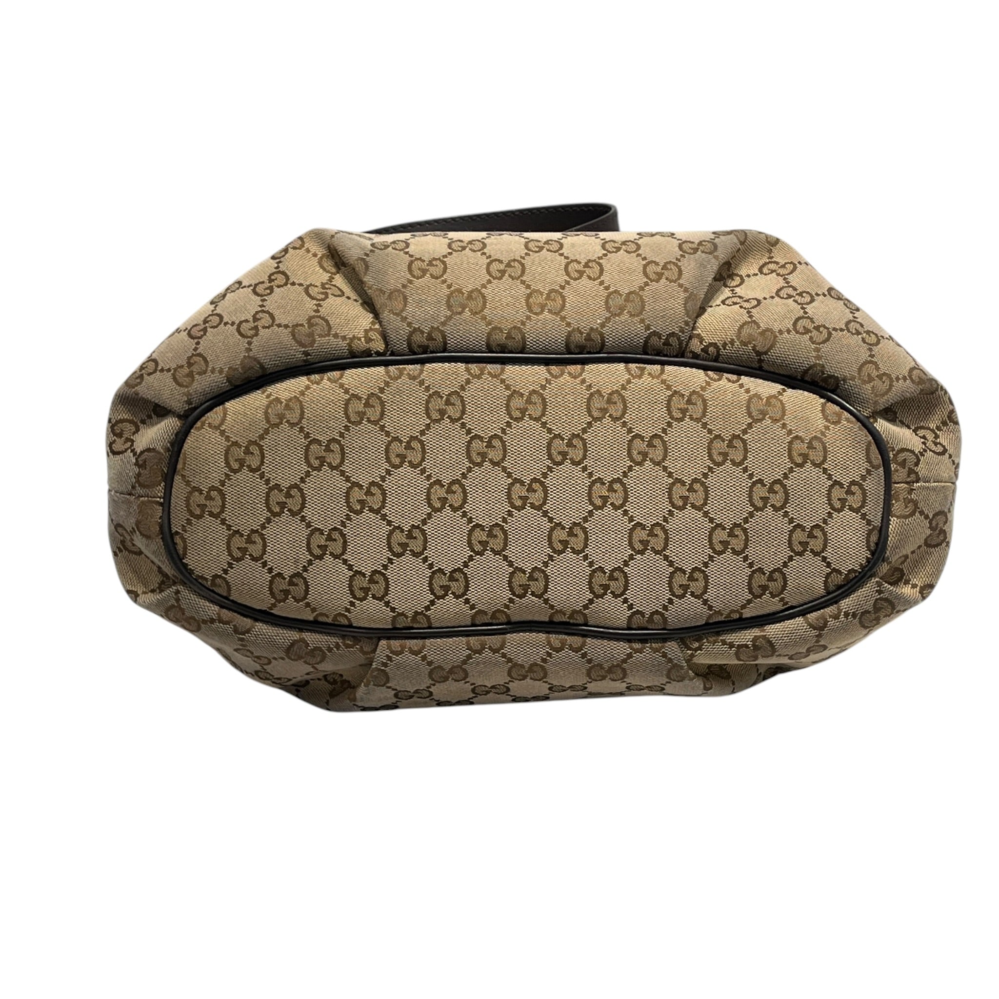 GUCCI/Bag/Leather/BRW/SHOULDER BAG view 3