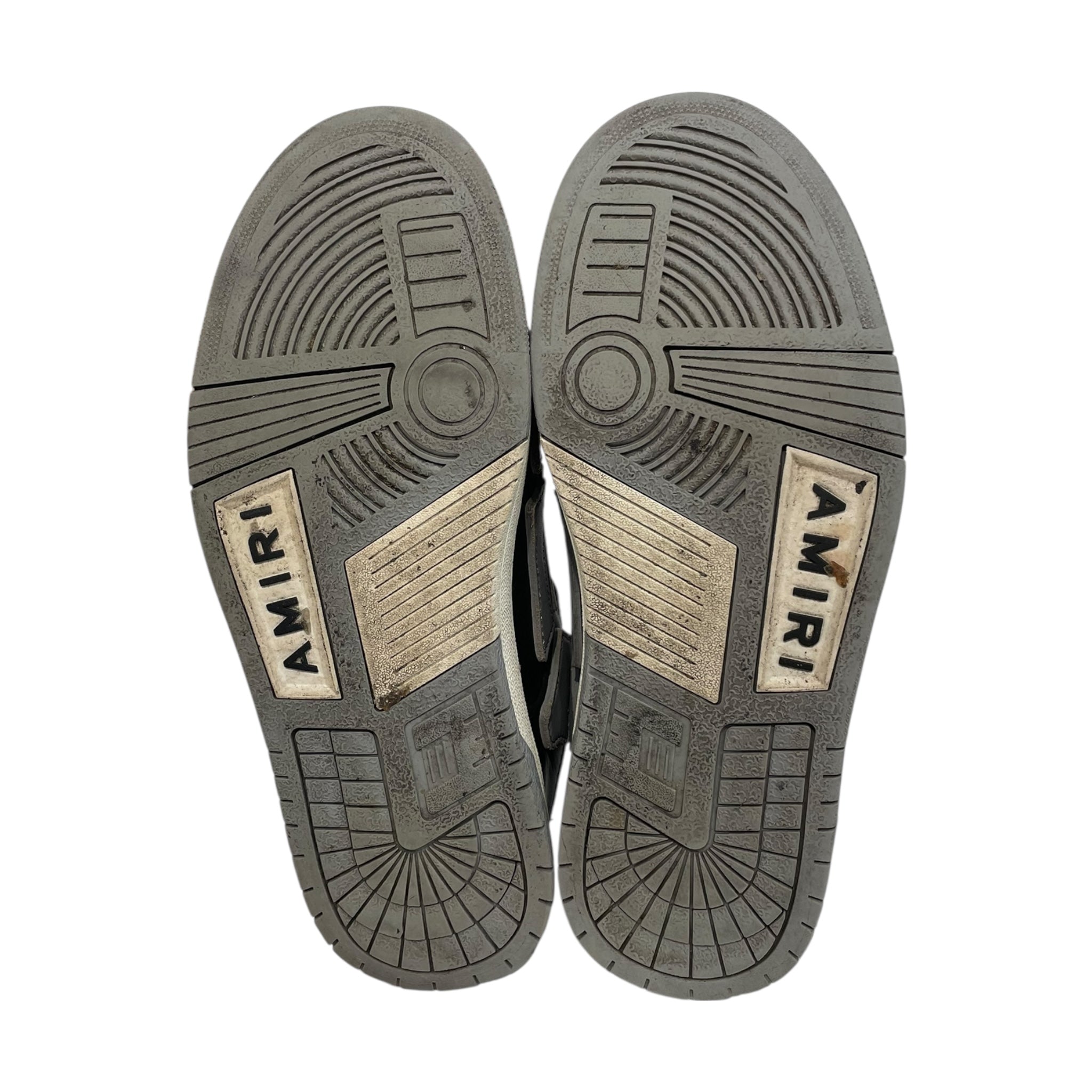AMIRI/Low-Sneakers/US 7.5/Leather/BLK/Skel Top Low view 6