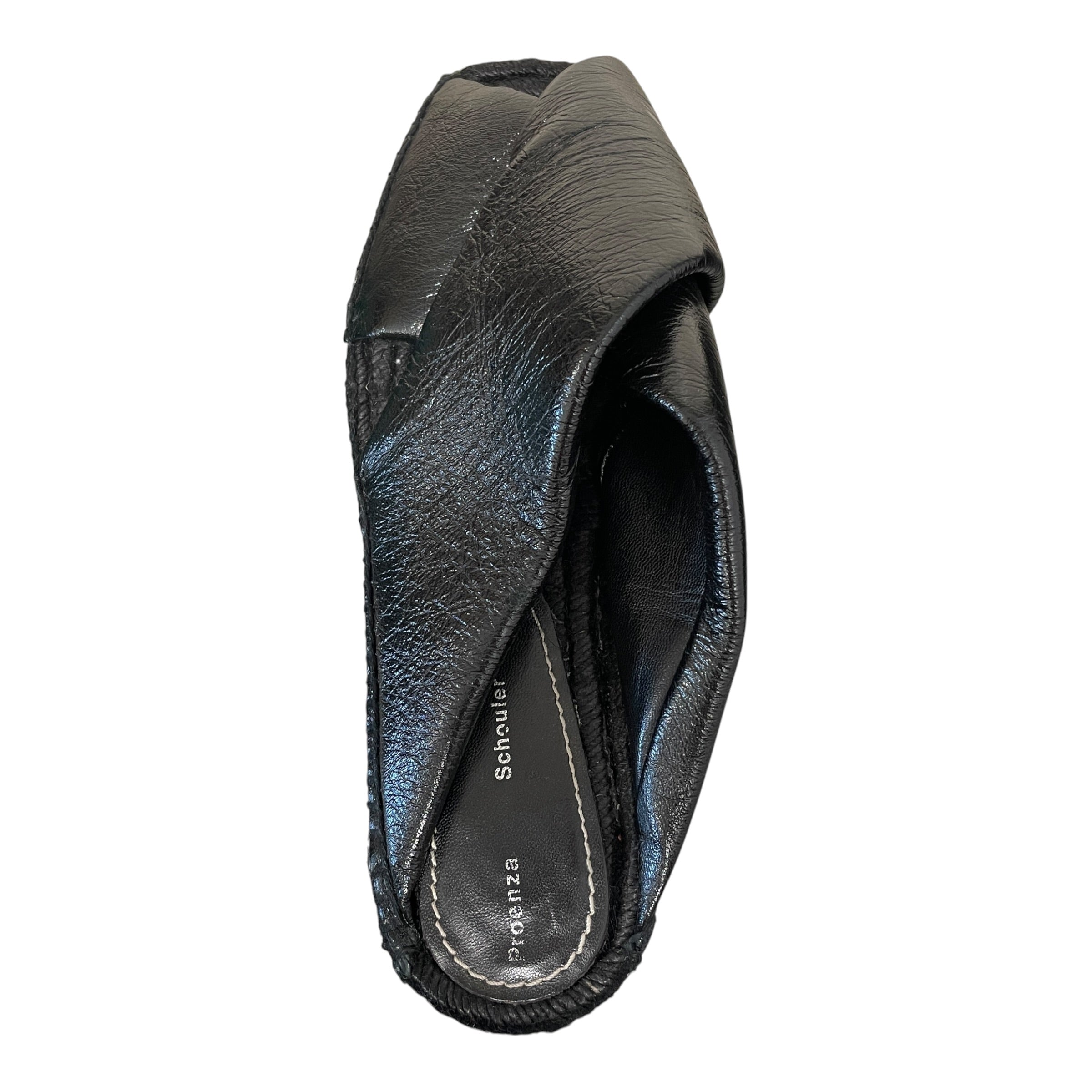 PROENZA SCHOULER/Sandals/EU 39/BLK/Woven view 4