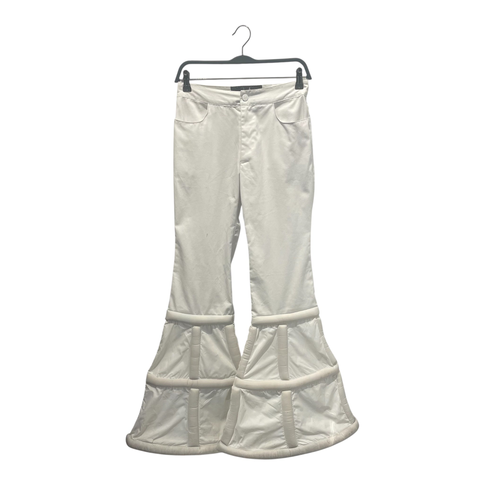 CYBERDOG/Pants/XS/Cotton/WHT/FLARE PUFFER DETAIL view 1