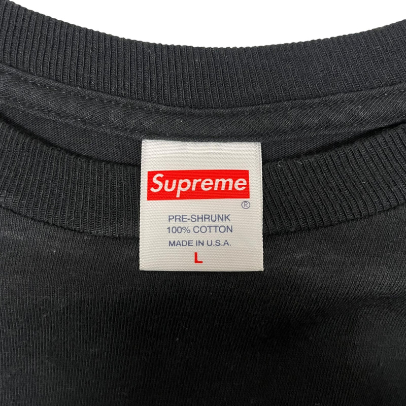 Supreme/T-Shirt/L/Cotton/BLK/Nuova York - Stati Uniti