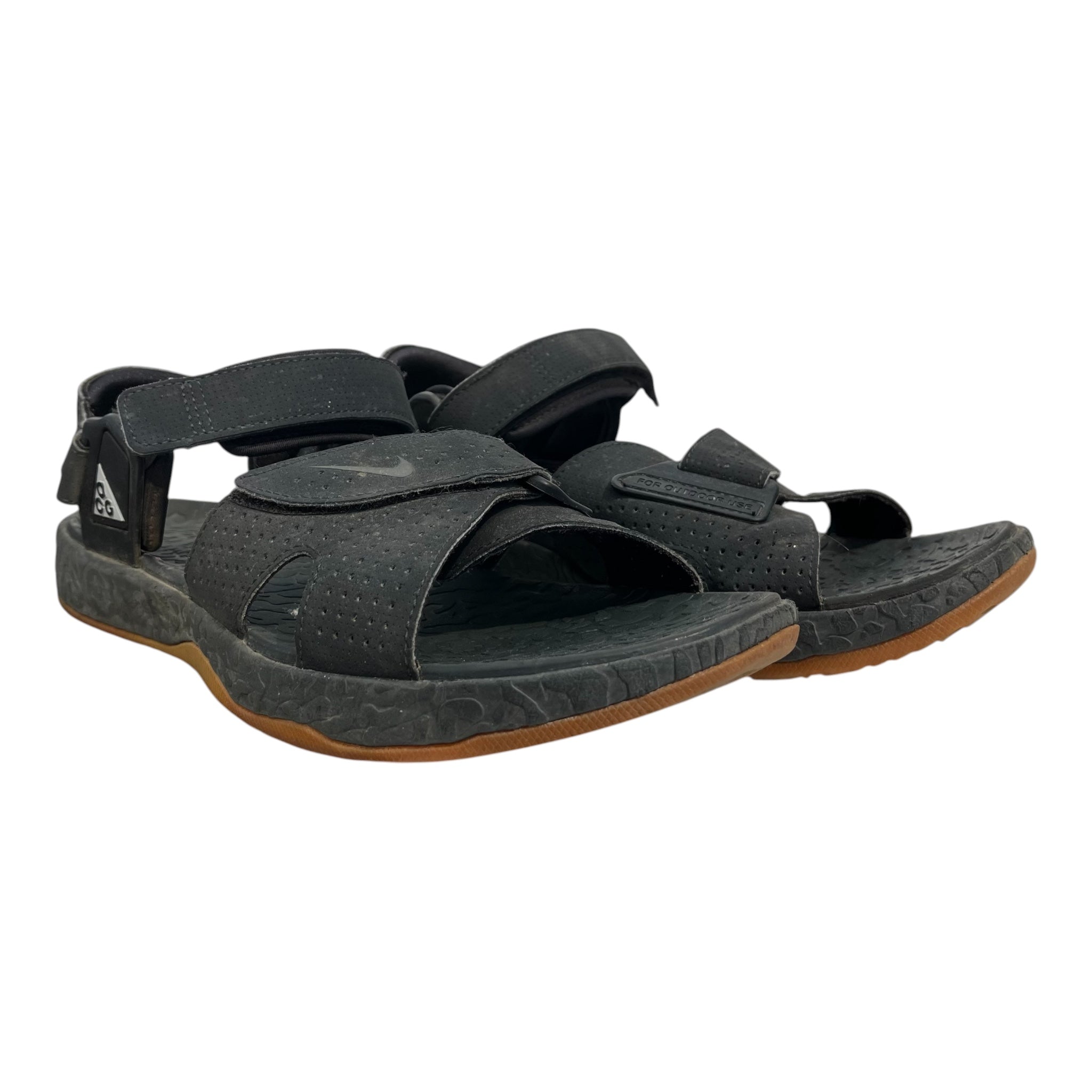 NIKE ACG/Sandals/US 10/BLK/nike acg air deschutz view 1
