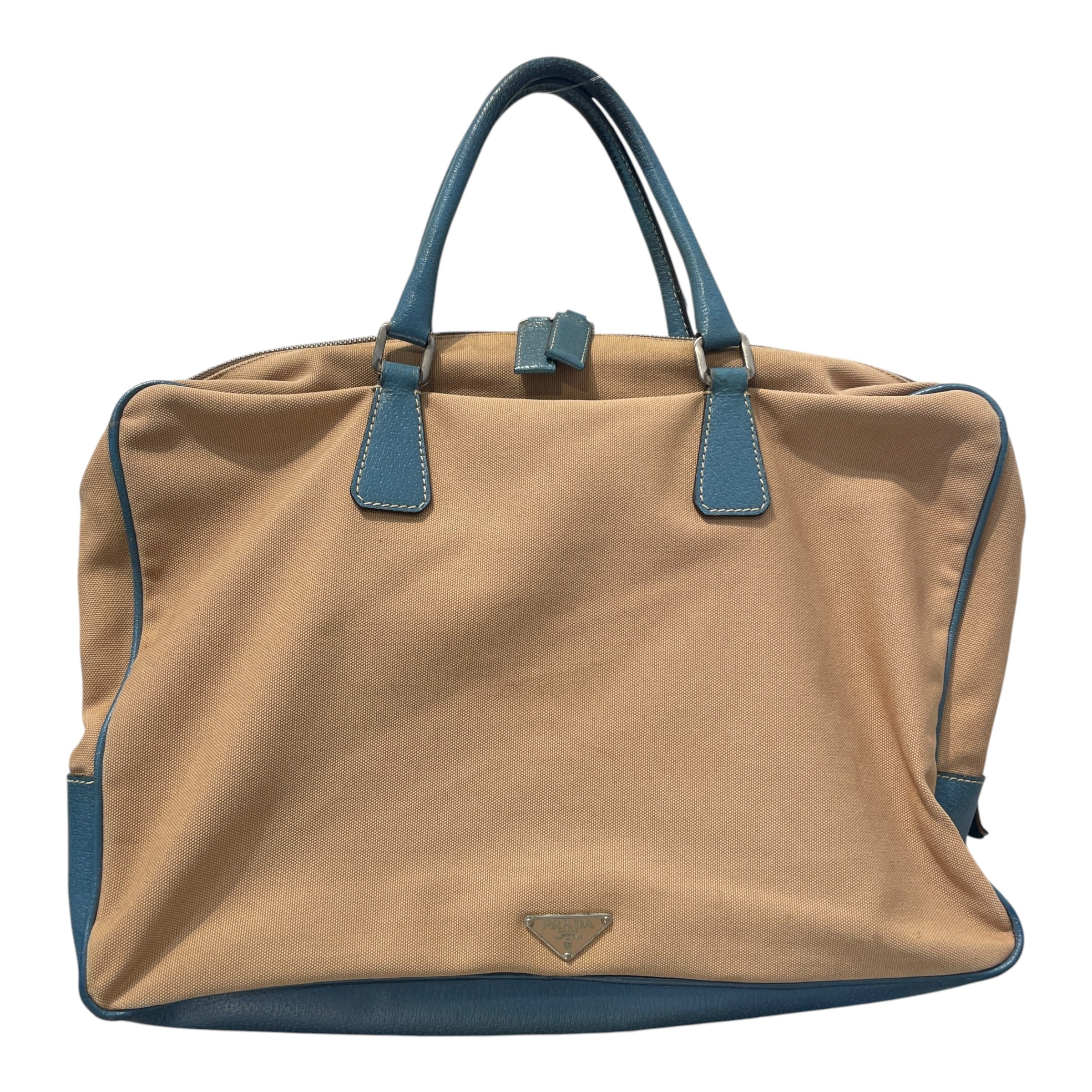 PRADA/Hand Bag/Cotton/BEG/Re-Edition 1978 Nylon Saffiano view 1