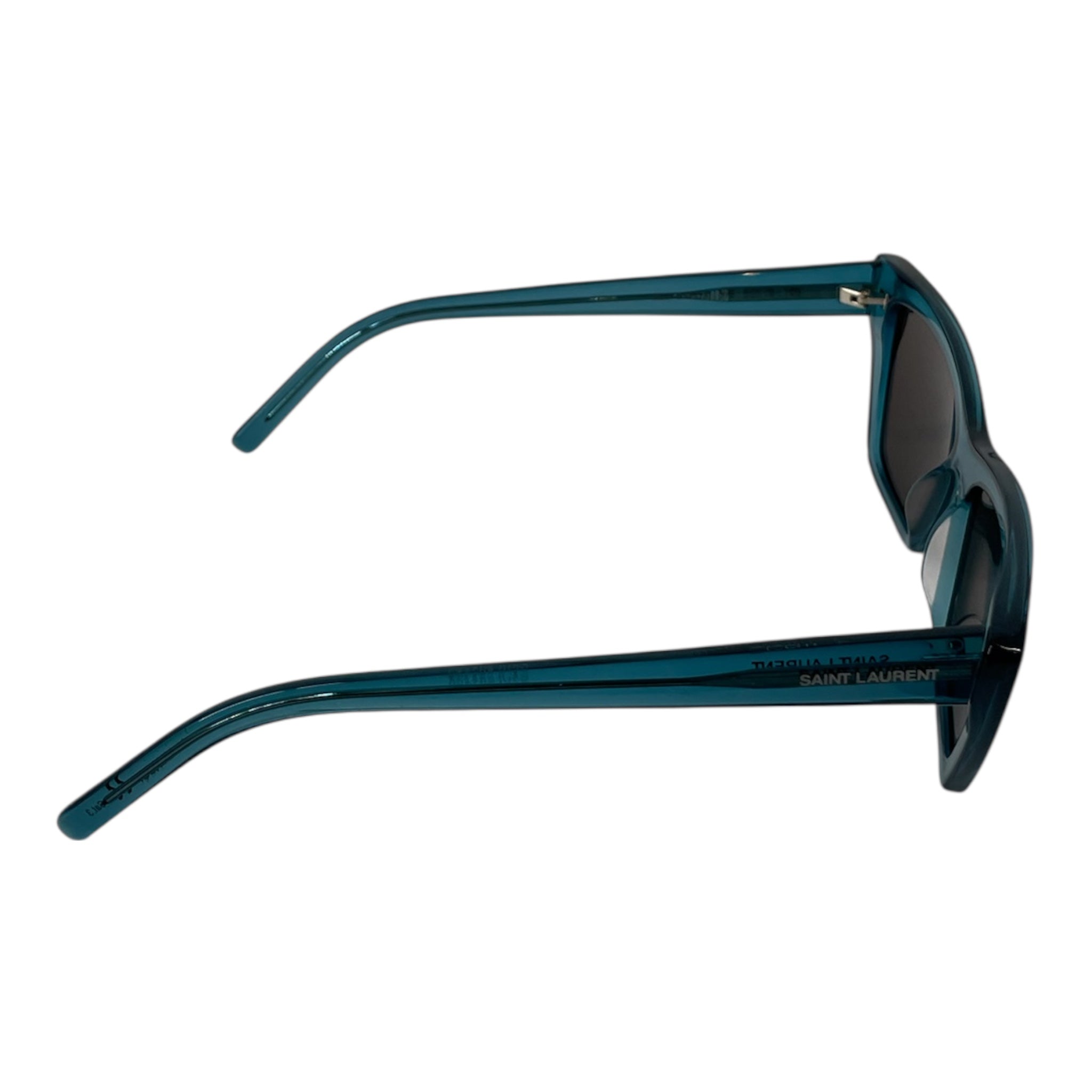 SAINT LAURENT/Sunglasses/Celluloid/BLU/CLEAR view 3