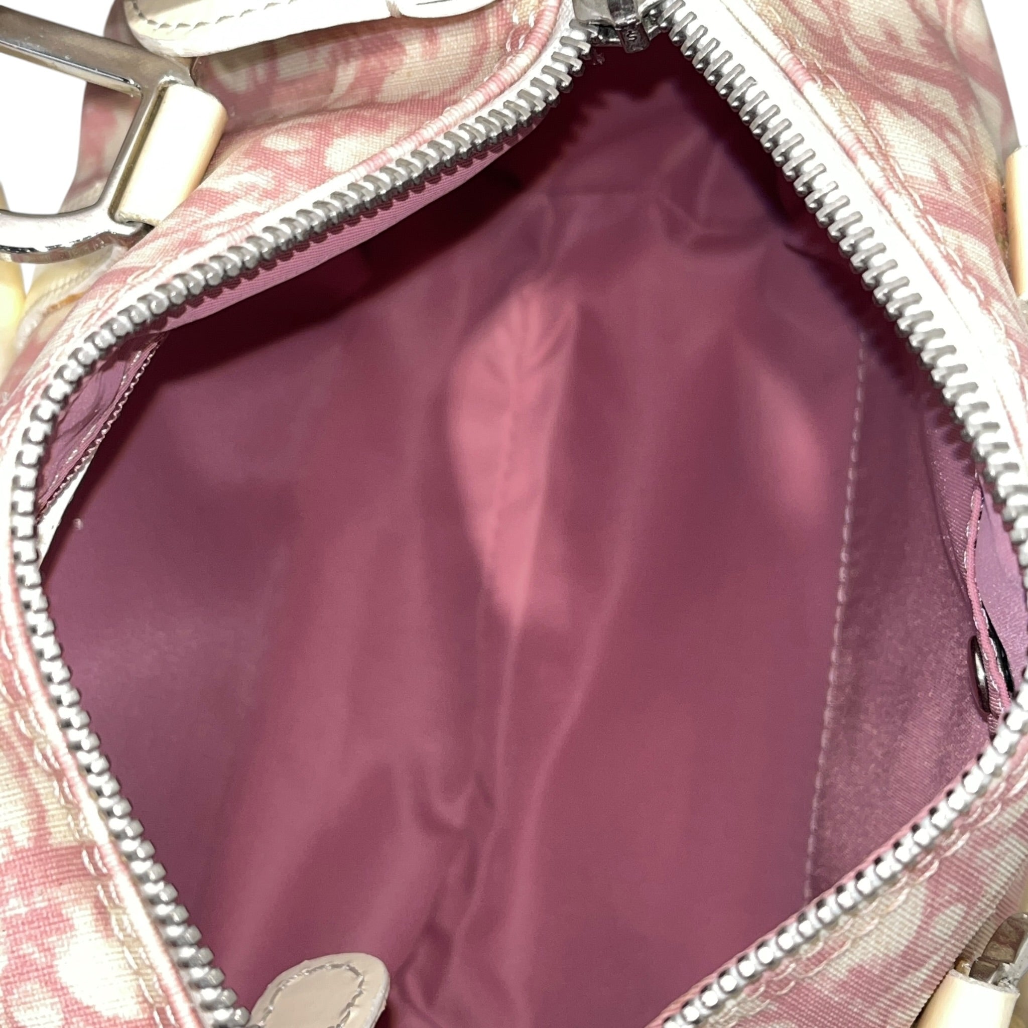 Christian Dior/Hand Bag/Monogram/PNK/diorissimo boston trotter view 4