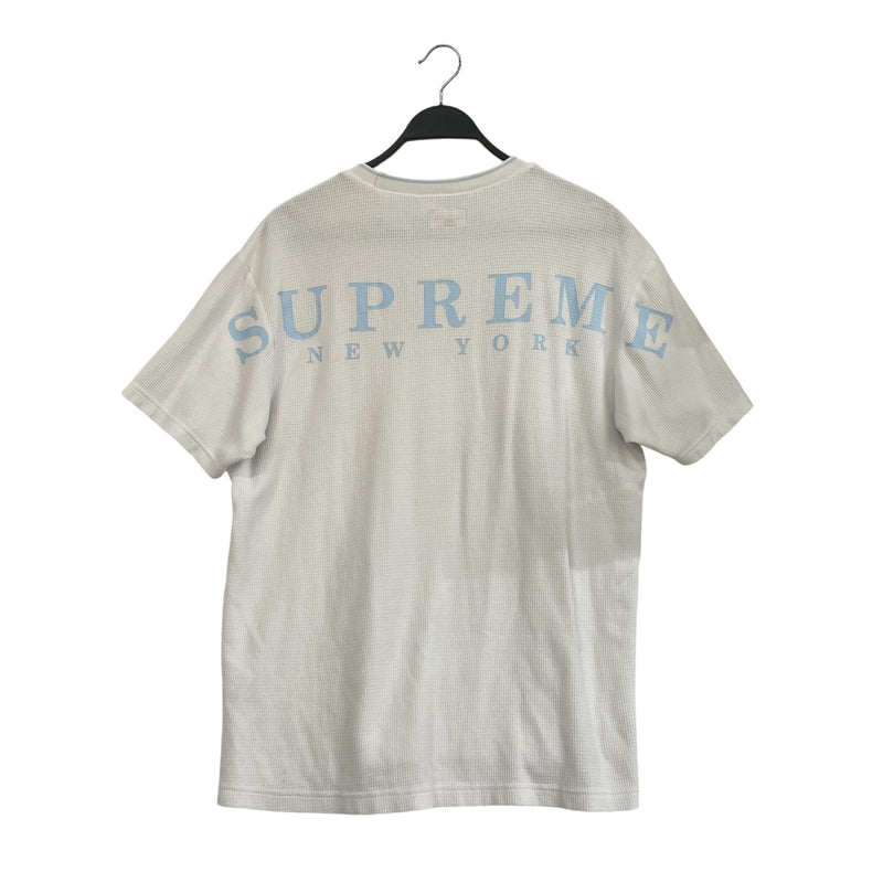 Supreme/T-Shirt/M/Cotton/WHT/NY