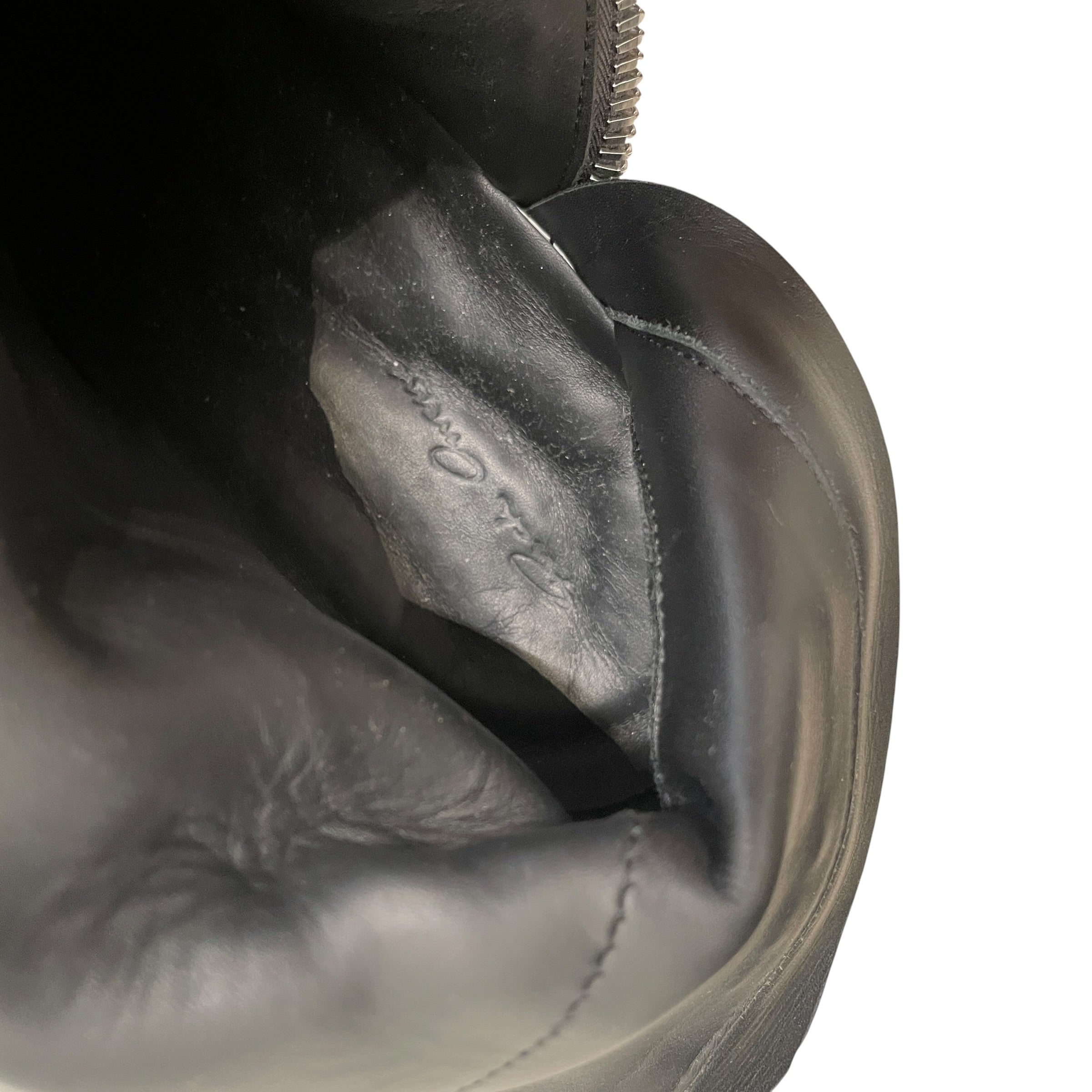 Rick Owens/Hi-Sneakers/EU 44/Leather/BLK/28803 44 U view 3