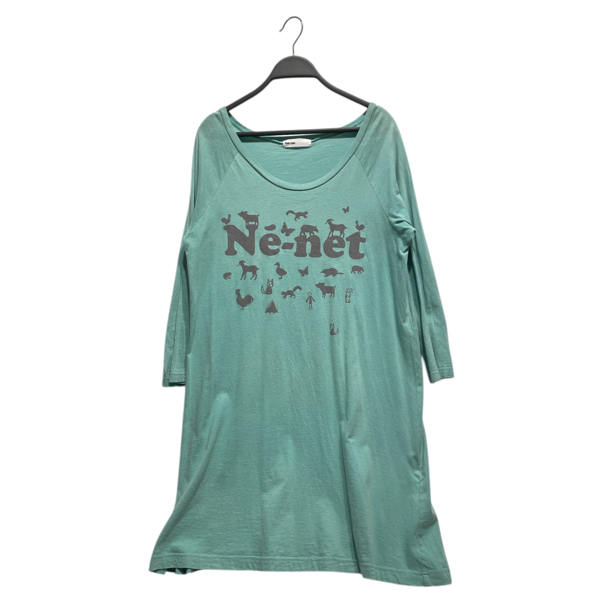 Ne-net/LS T-Shirt/2/Cotton/BLU/ view 1