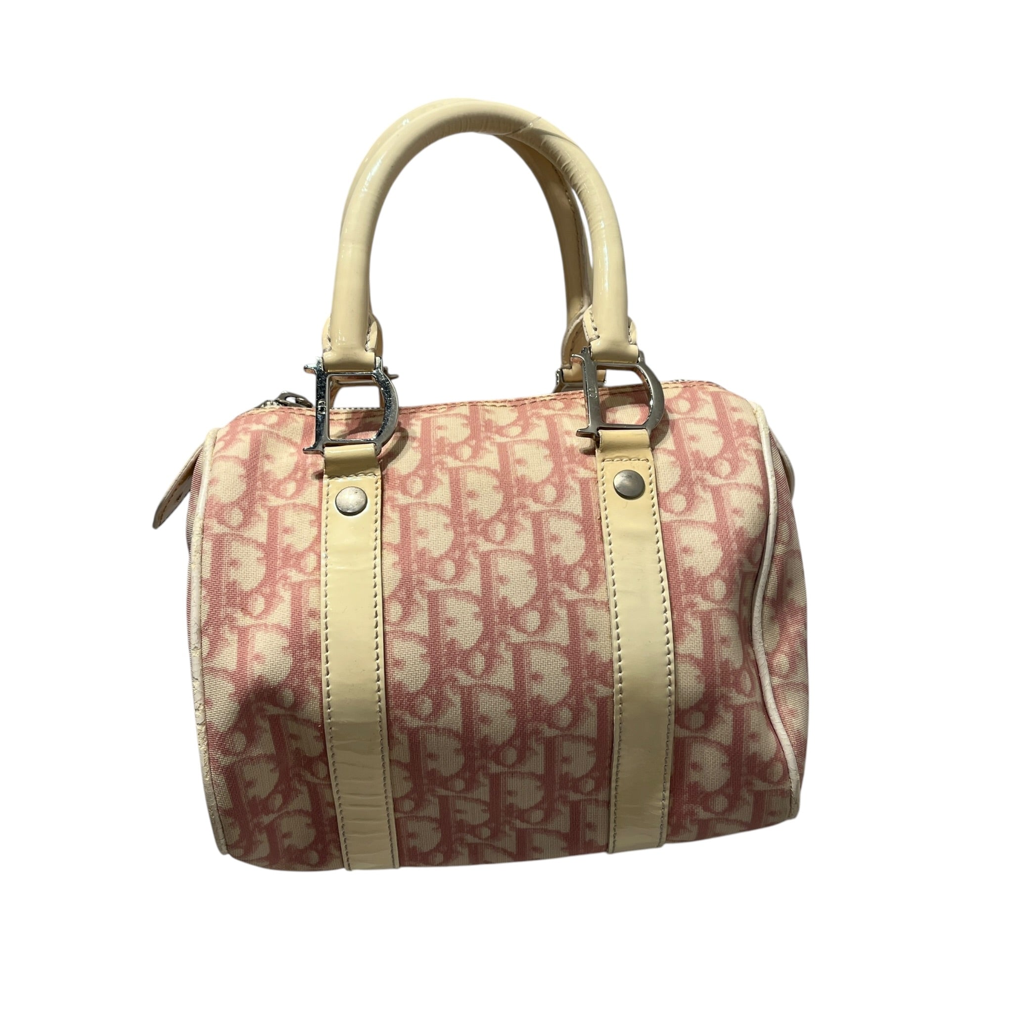 Christian Dior/Hand Bag/Monogram/PNK/diorissimo boston trotter view 1