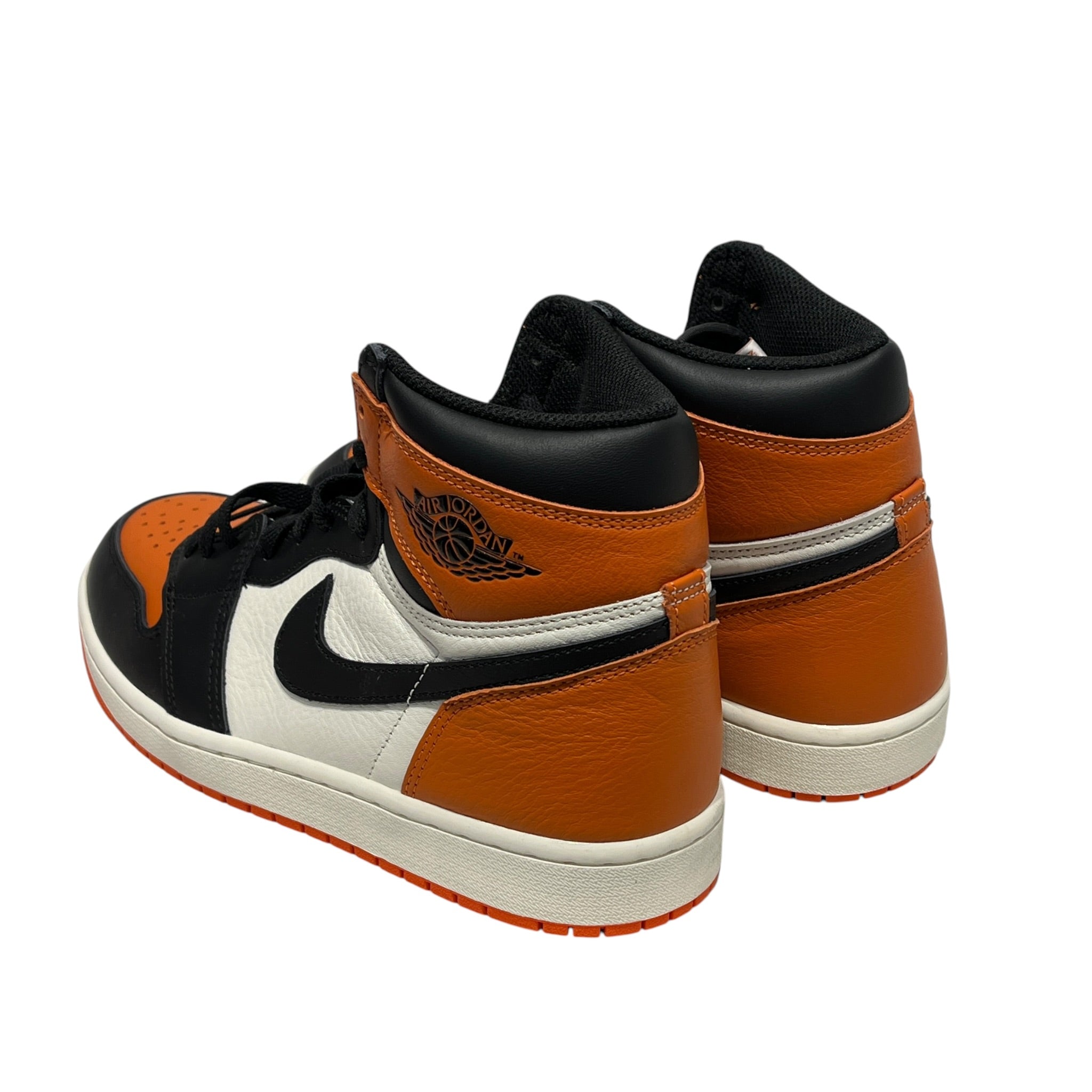 NIKE/Hi-Sneakers/US 9.5/ORN/AIR JORAN 1 RETRO HIGH OG BLK view 2