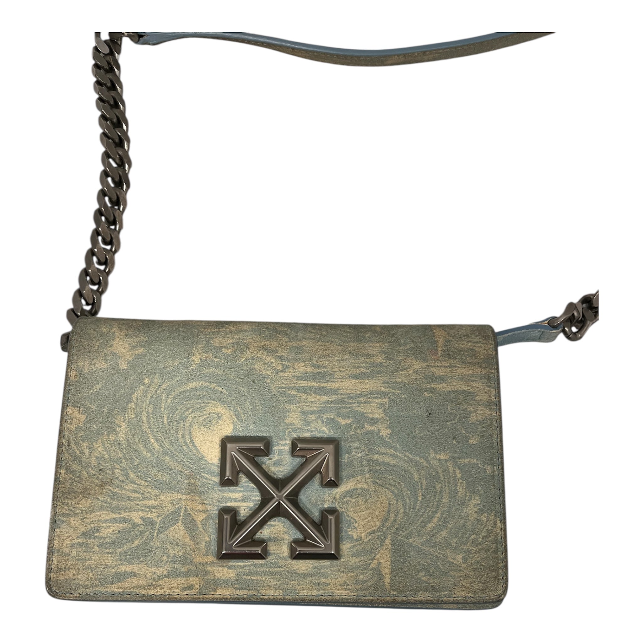 OFF-WHITE/Cross Body Bag/All Over Print/Suede/WHT/"JITNEY" view 5