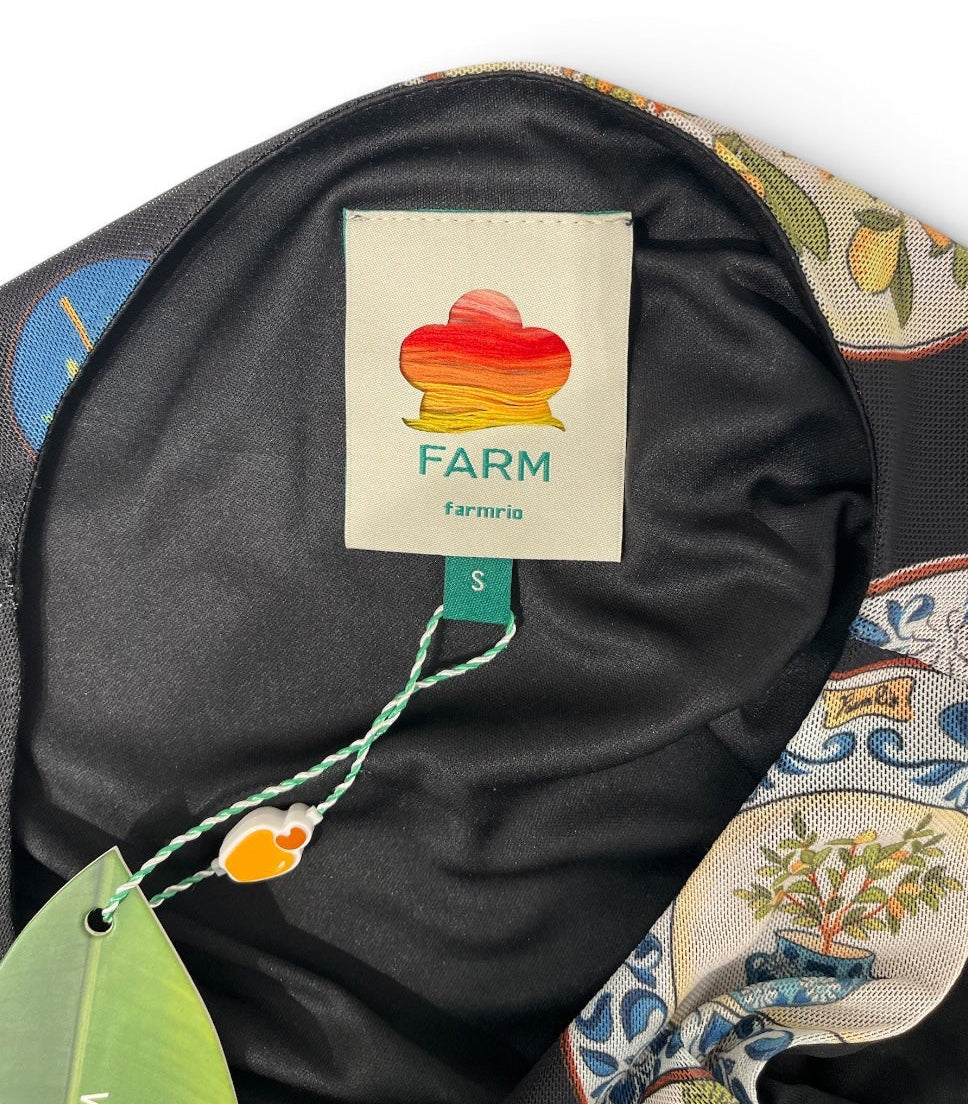 FARM Rio/Dress/S/All Over Print/BLK/MES MULTI DRESS view 3
